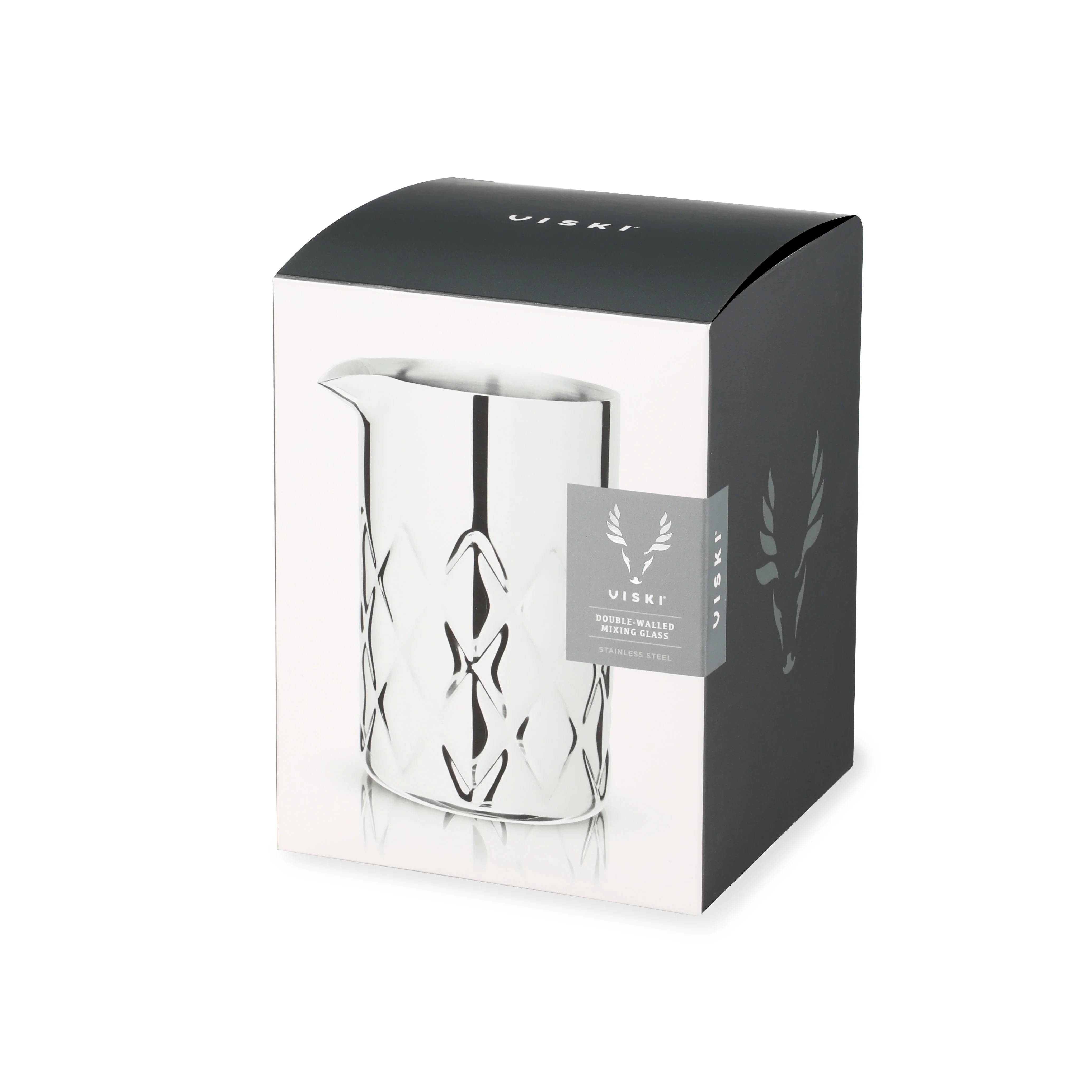 Harrison Stainless Steel Double-Walled Mixing Glass - Image 7
