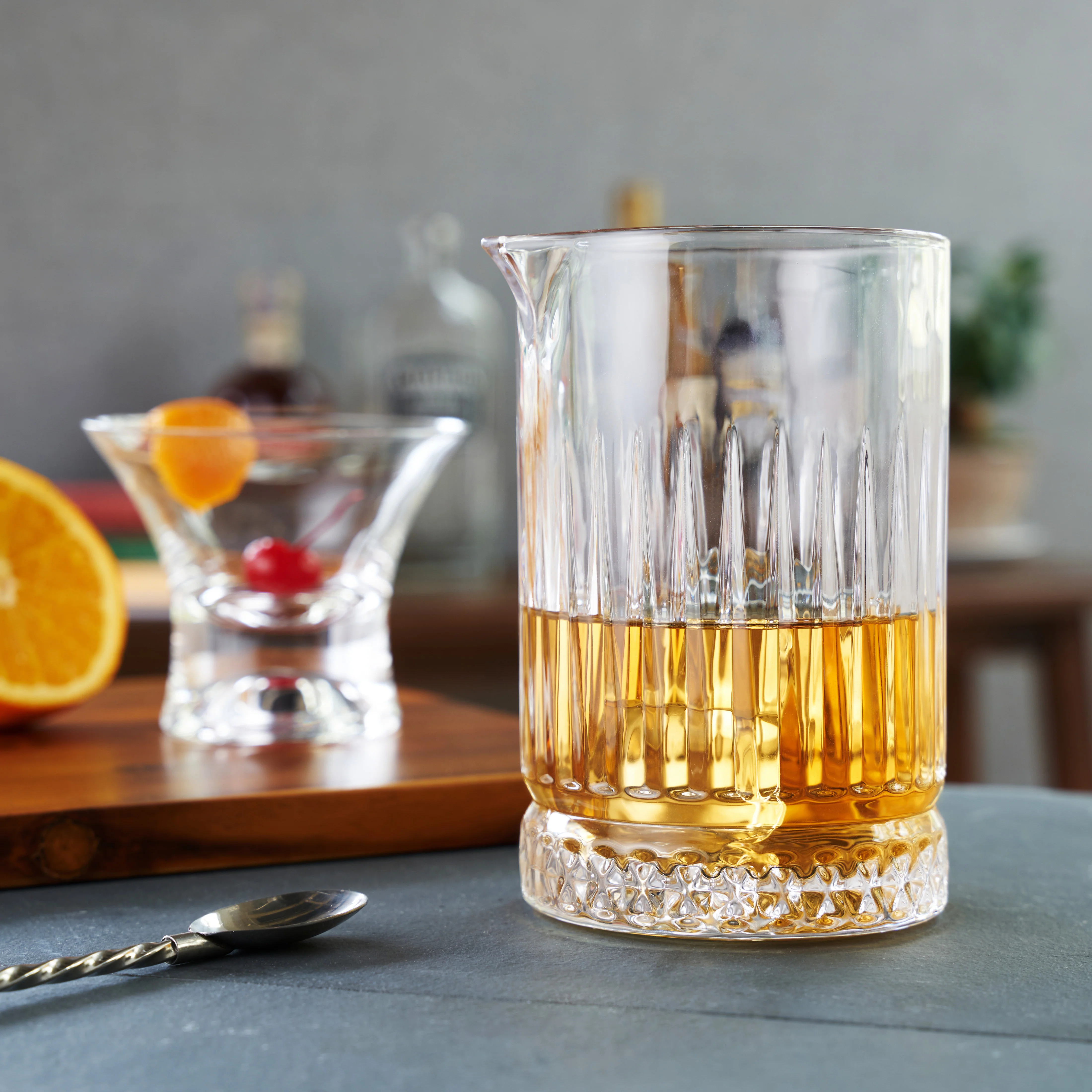 Pedestal Crystal Mixing Glass - Image 3