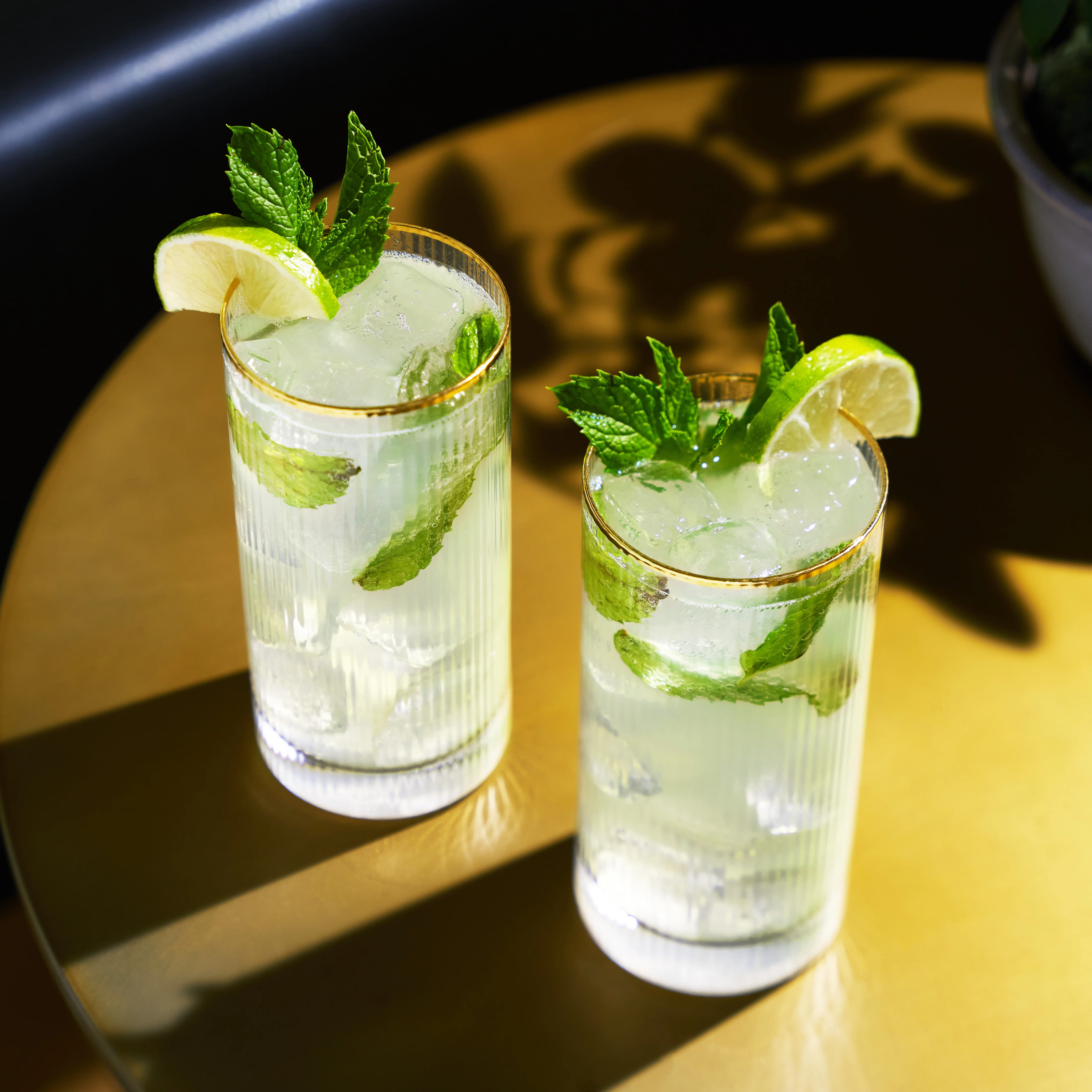 Meridian Crystal Highball Glasses Set of 2 - Image 3