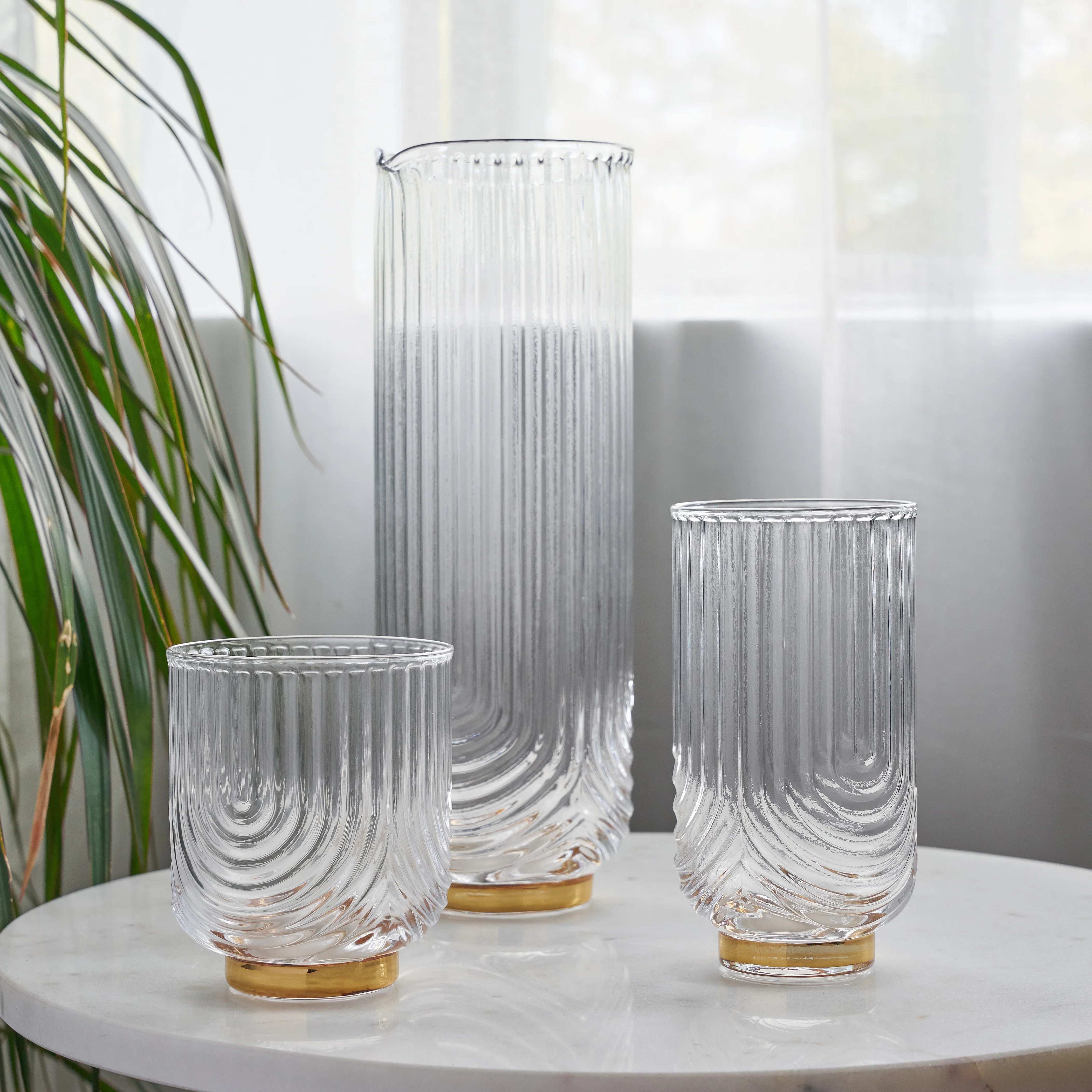 Gatsby Highball Glasses Set of 2 - Image 3