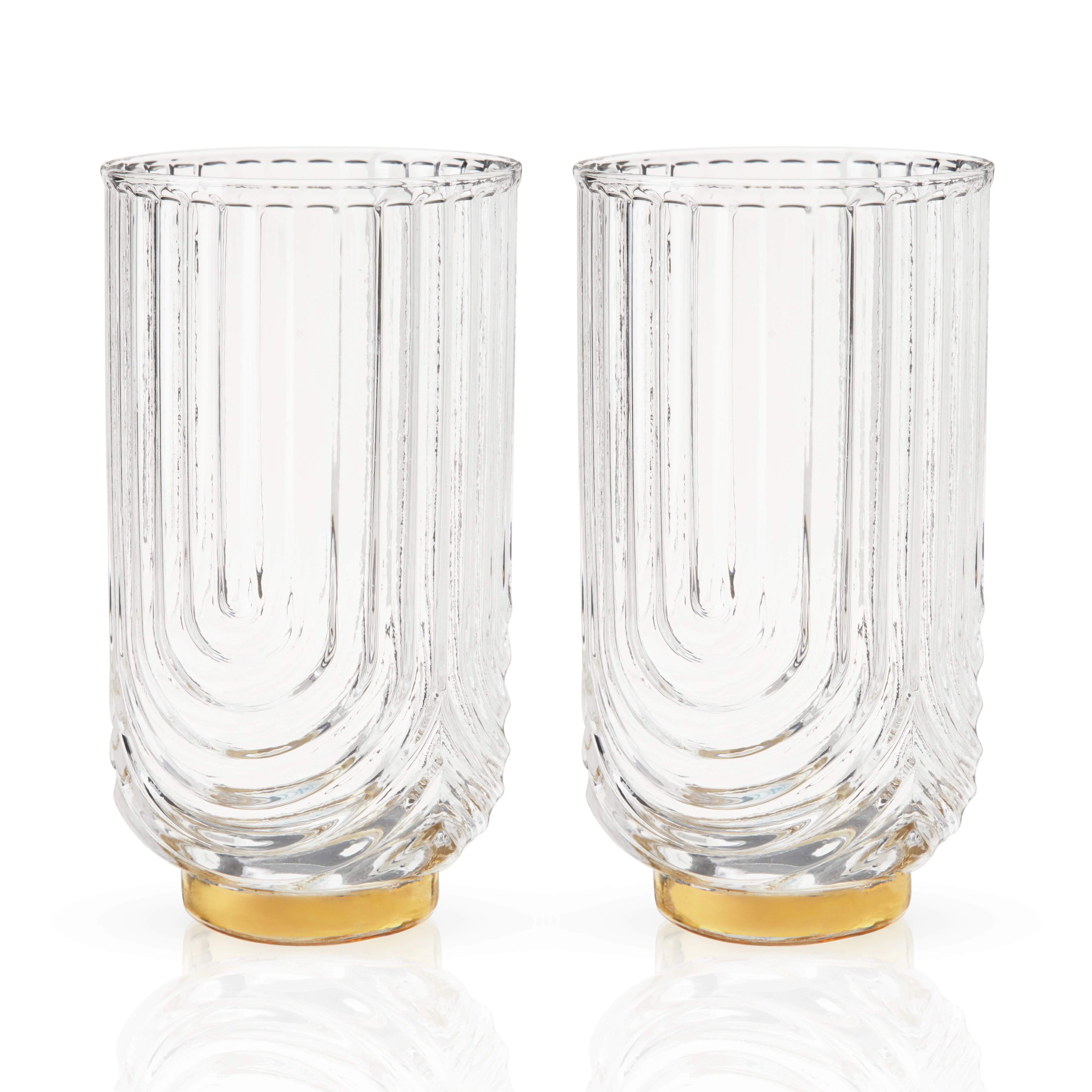 Gatsby Highball Glasses Set of 2 - Image 4