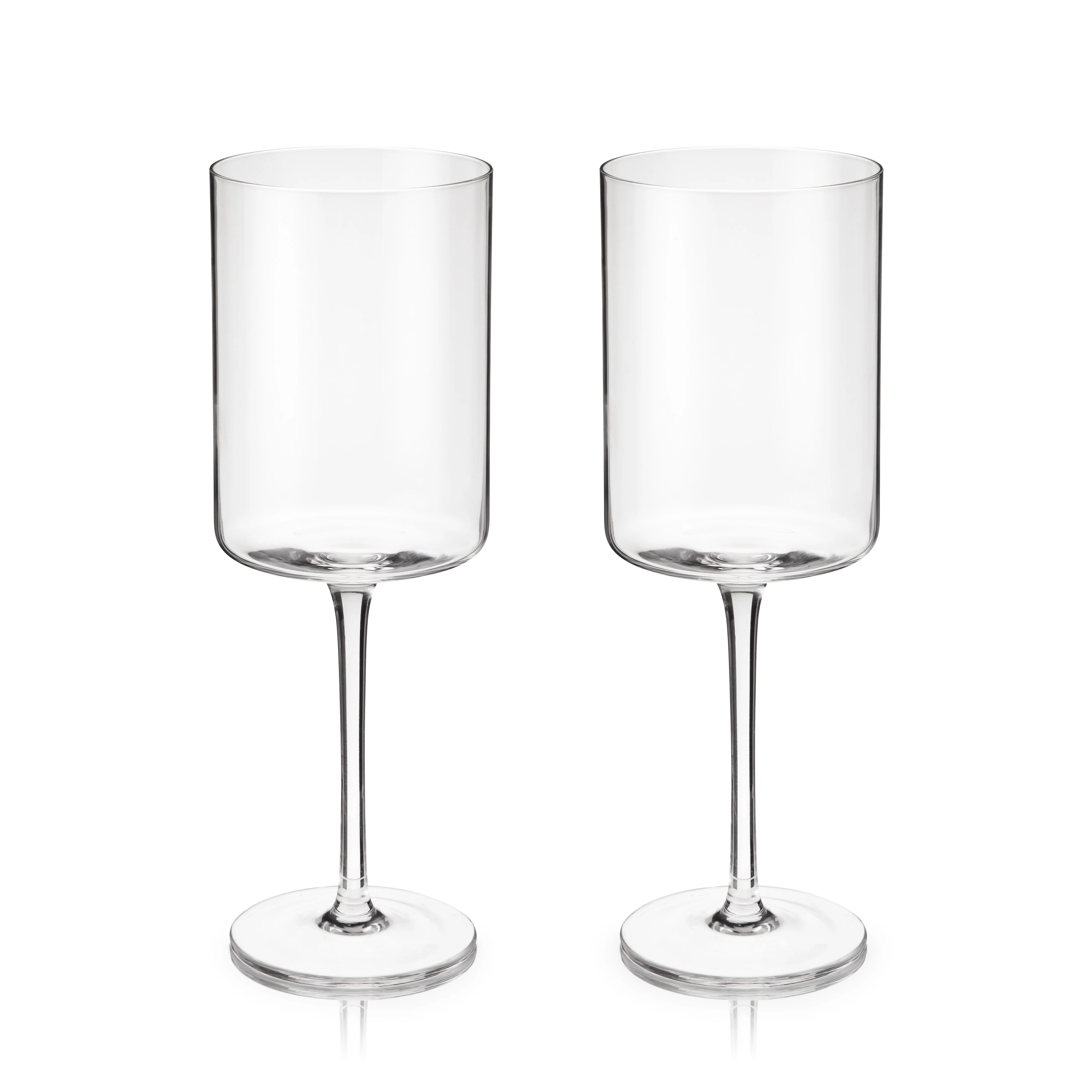 Laurel Crystal Red Wine Glasses Set of 2 - Image 4
