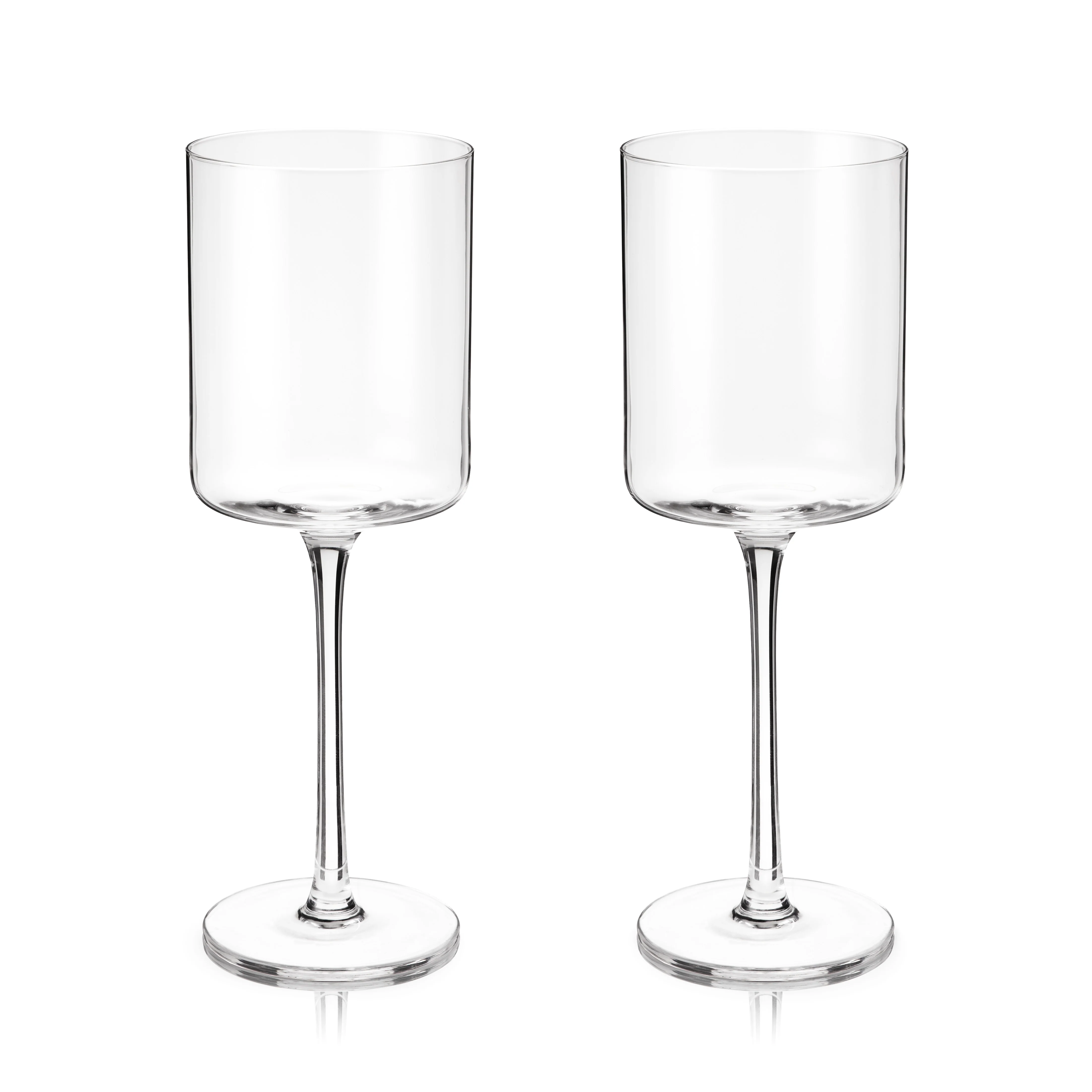Laurel Crystal White Wine Glasses Set of 2 - Image 4