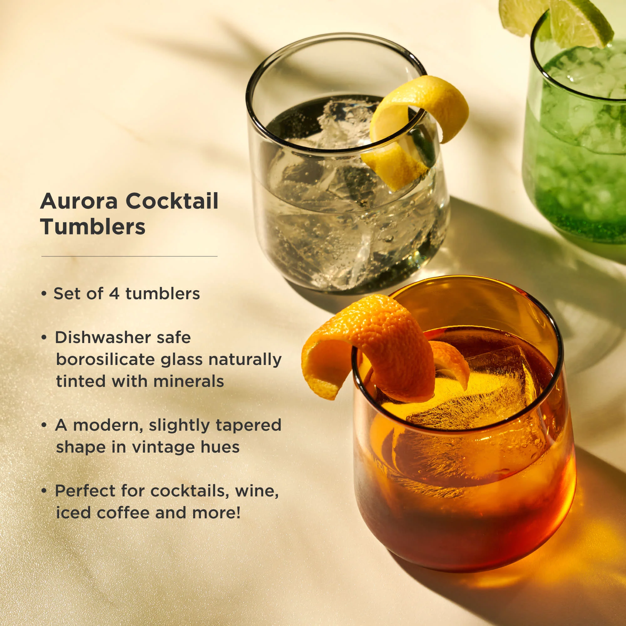 Aurora Cocktail Tumblers Set of 4 - Image 5