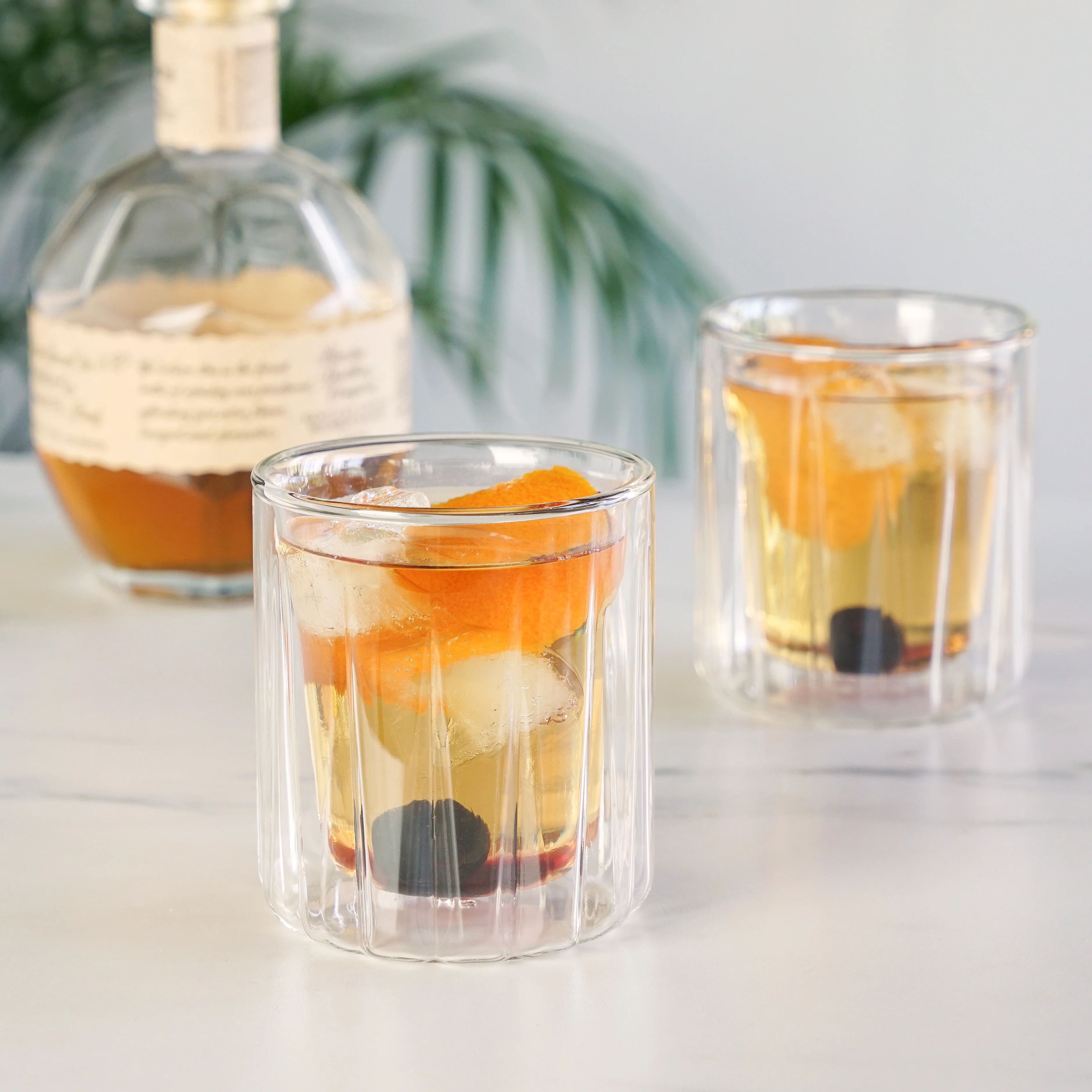 Double-Walled Rocks Glasses Set of 2 - Image 3