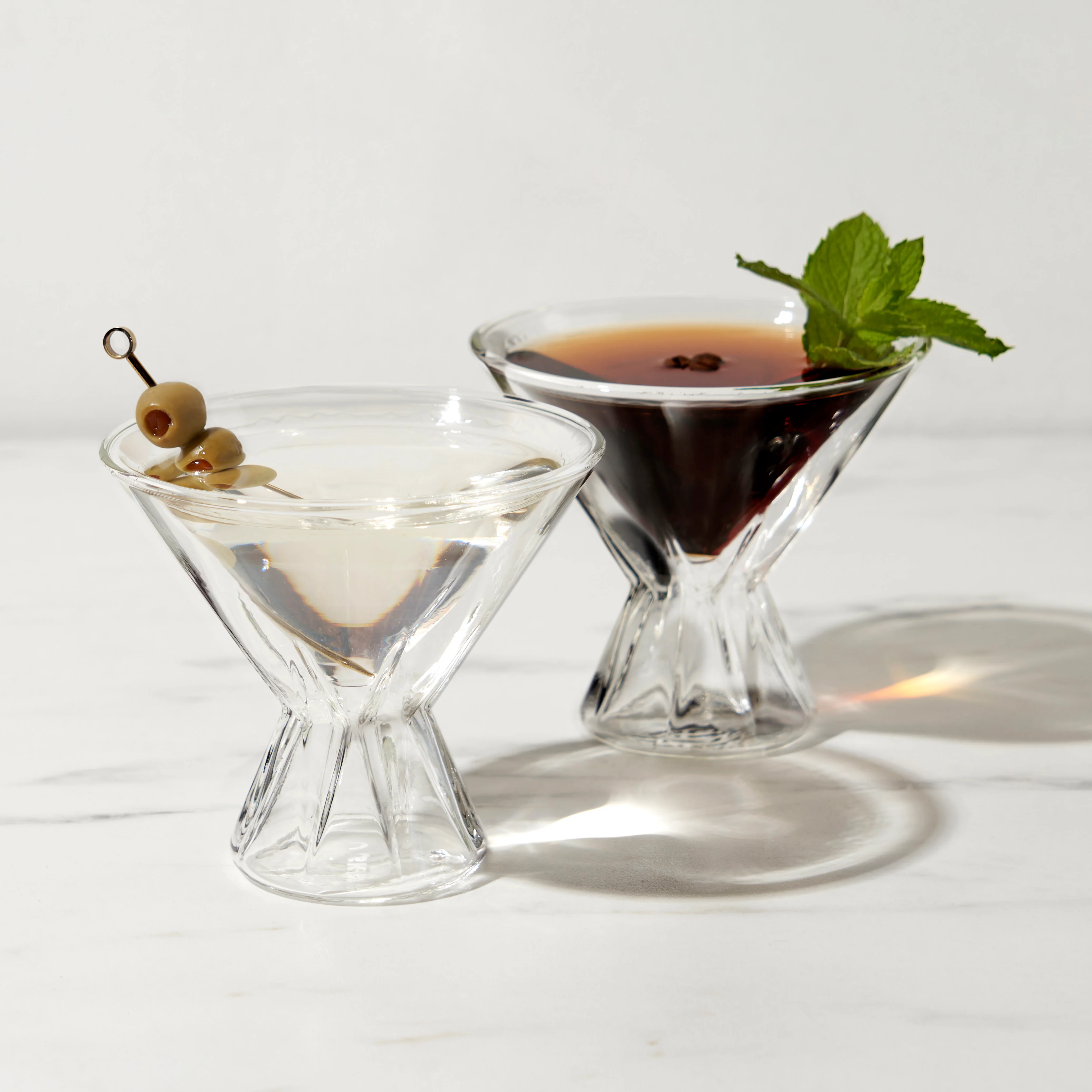 Double Walled Martini Glasses - Image 2