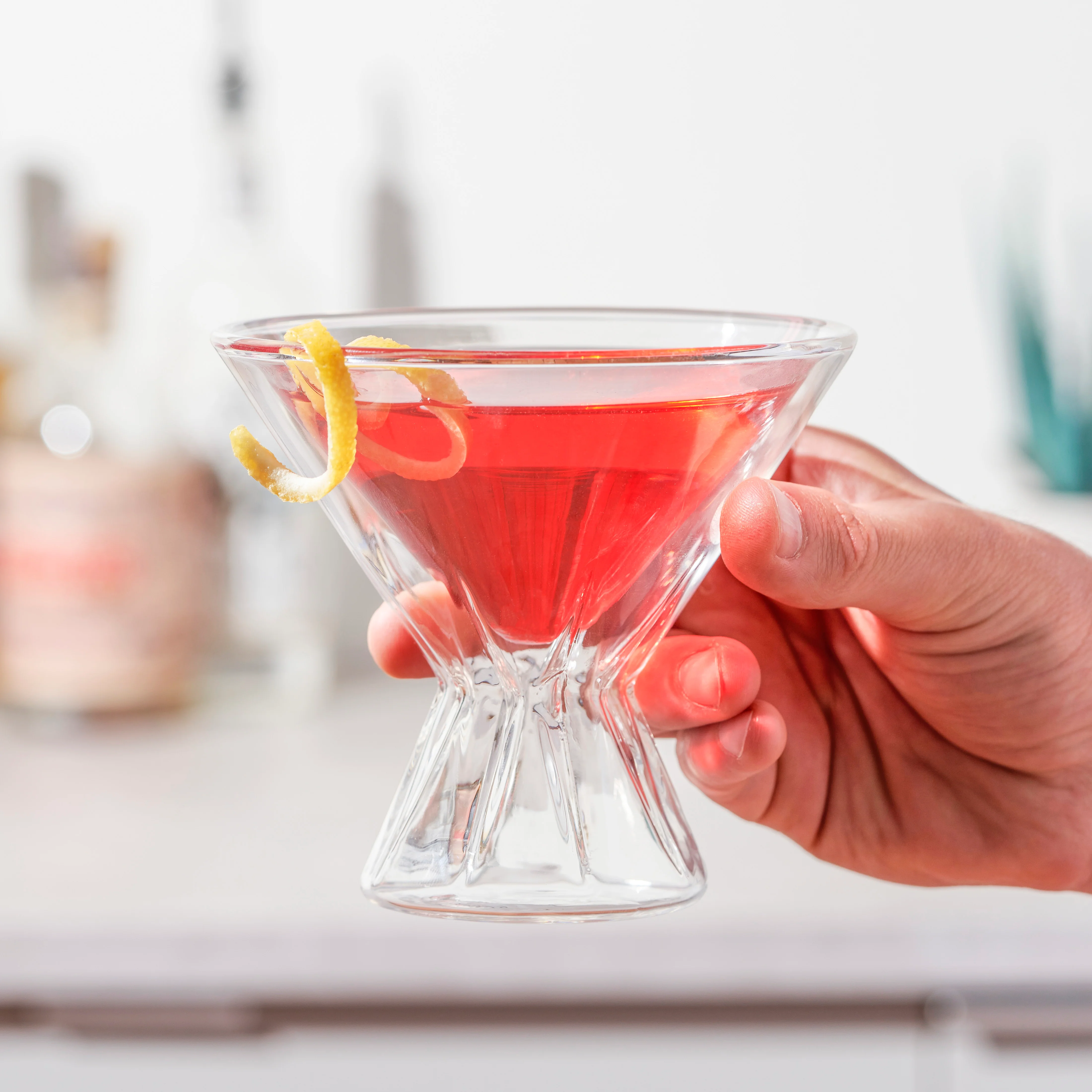Double Walled Martini Glasses - Image 3
