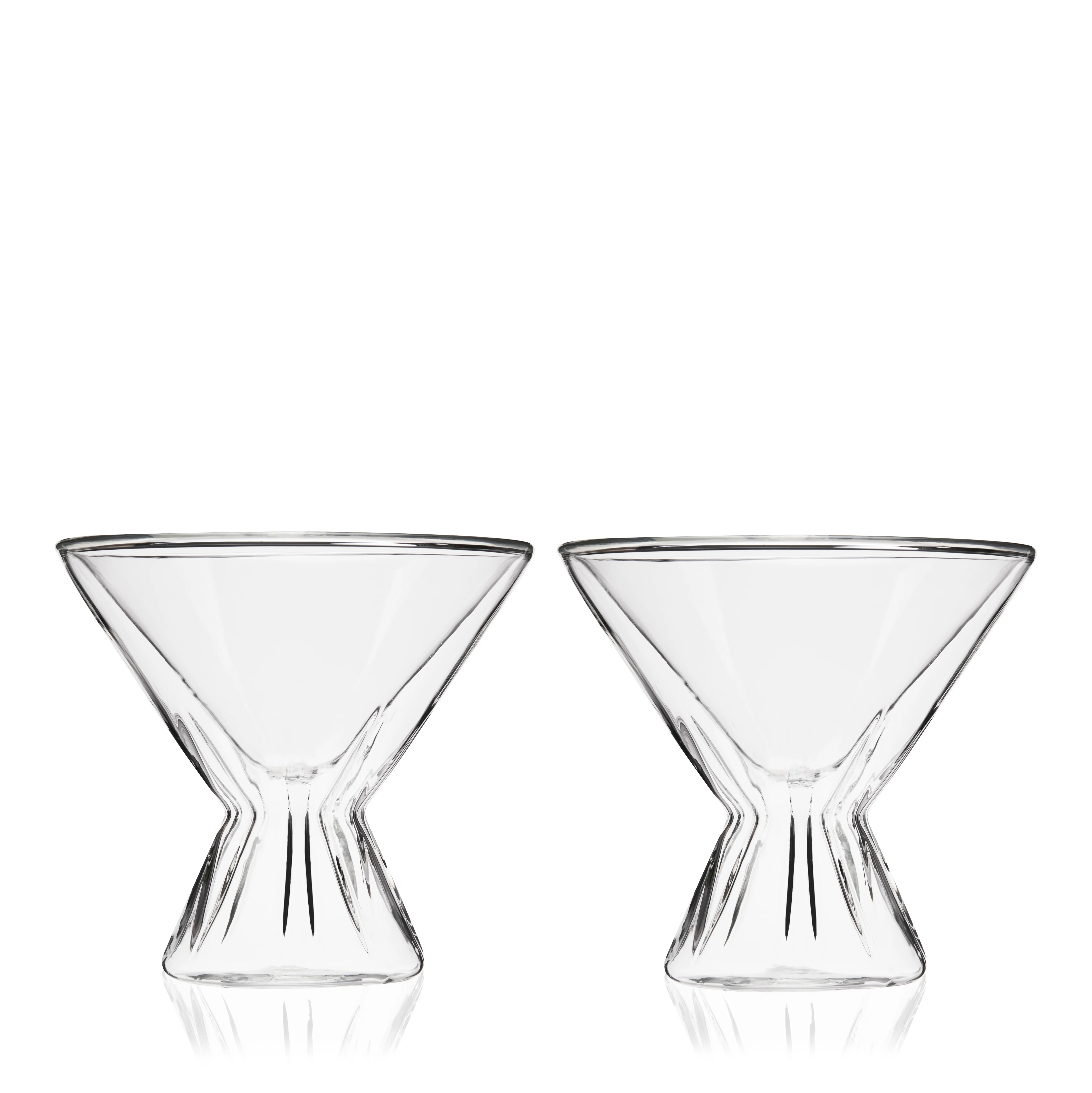 Double Walled Martini Glasses - Image 4