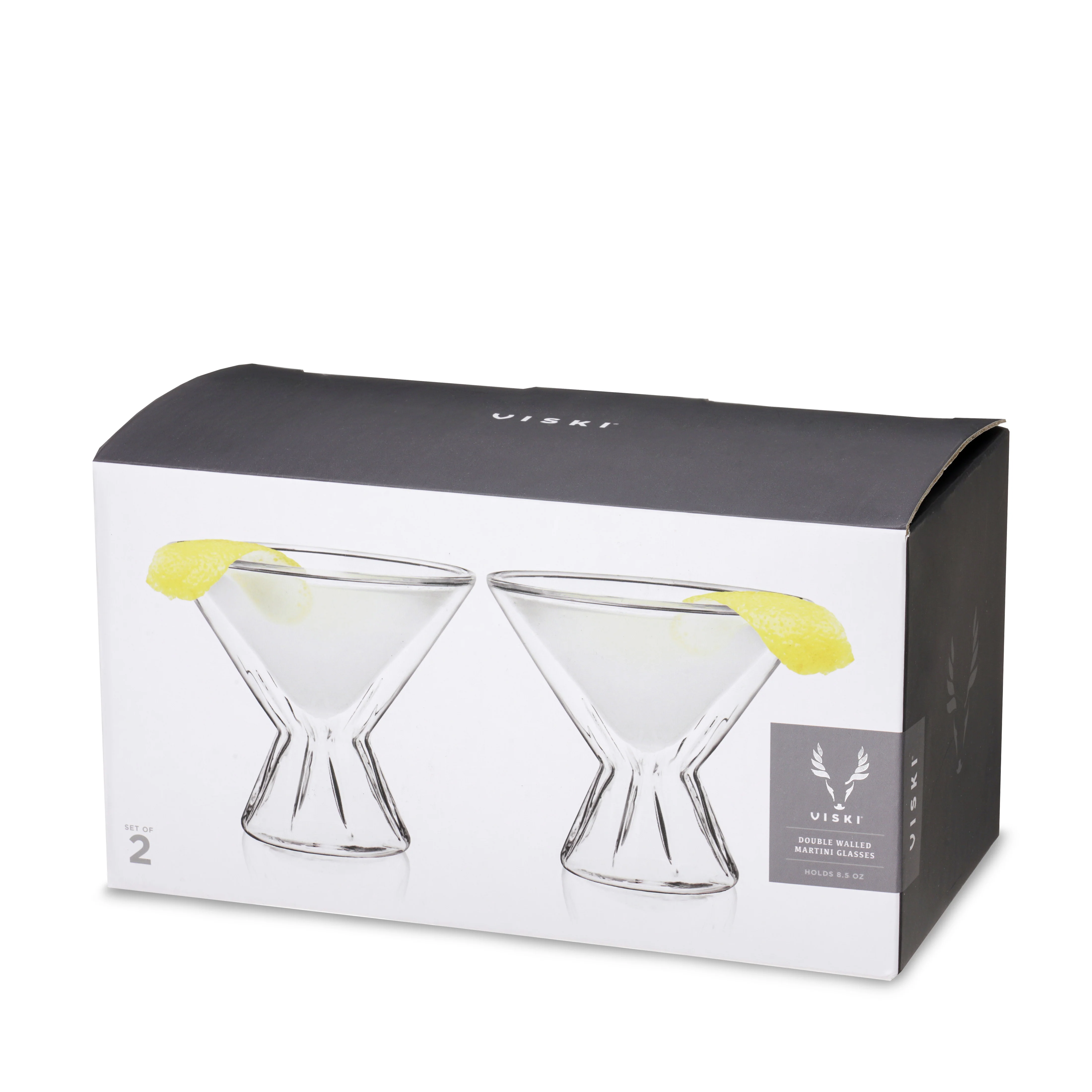Double Walled Martini Glasses - Image 7