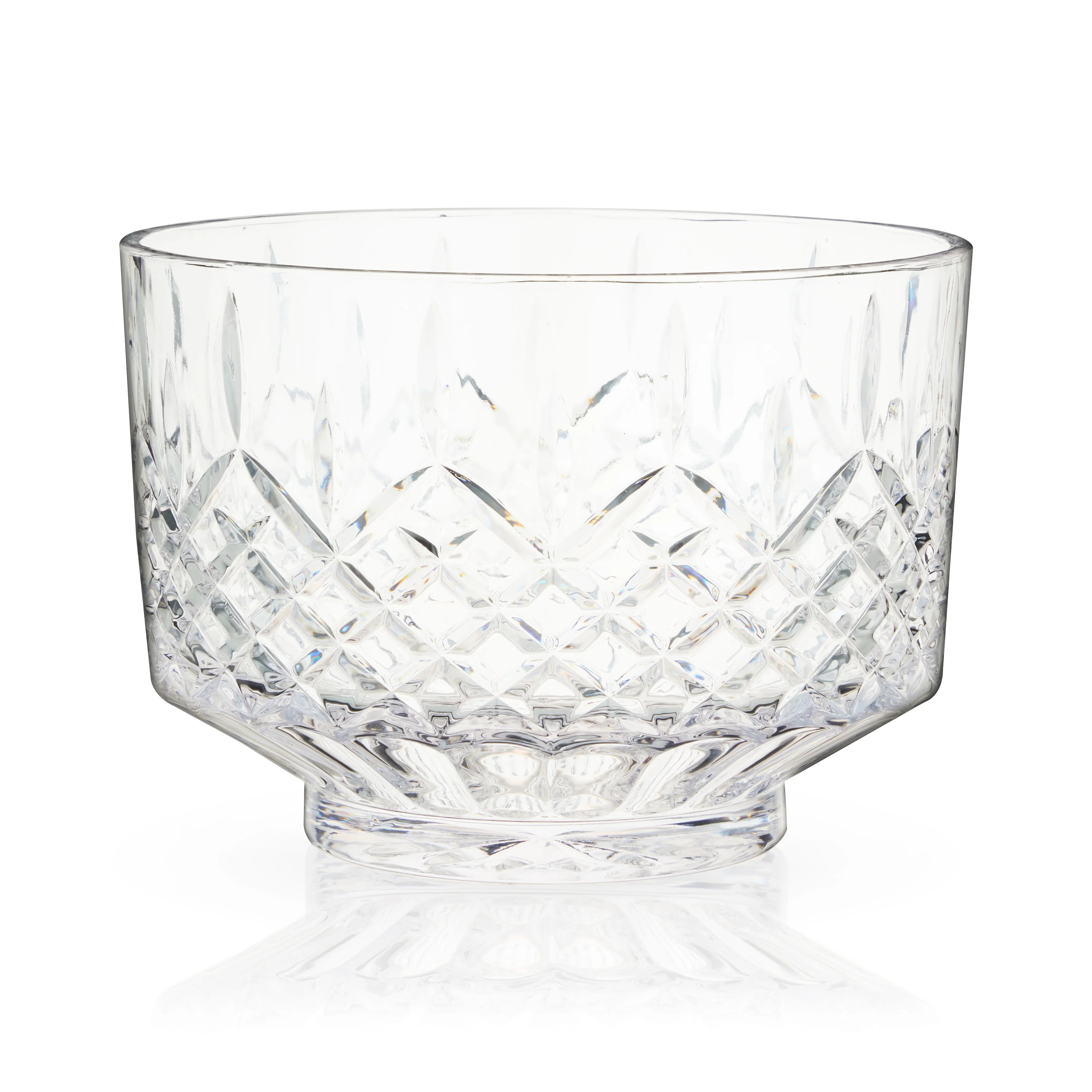 Admiral Crystal Punch Bowl - Image 4