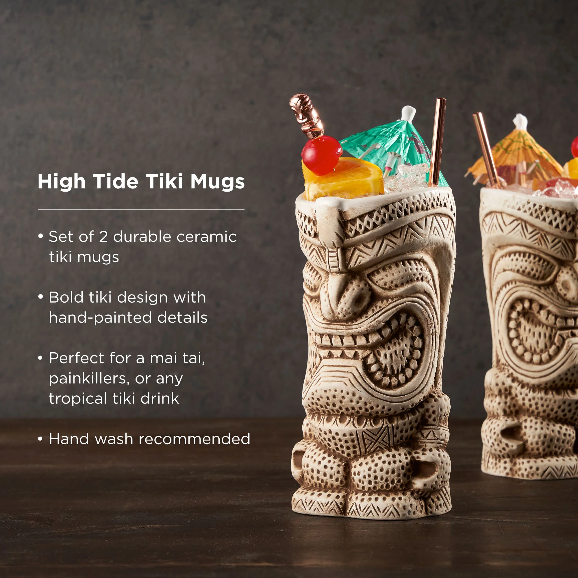 Pacific High Tide Tiki Mugs Set of 2 - Image 5
