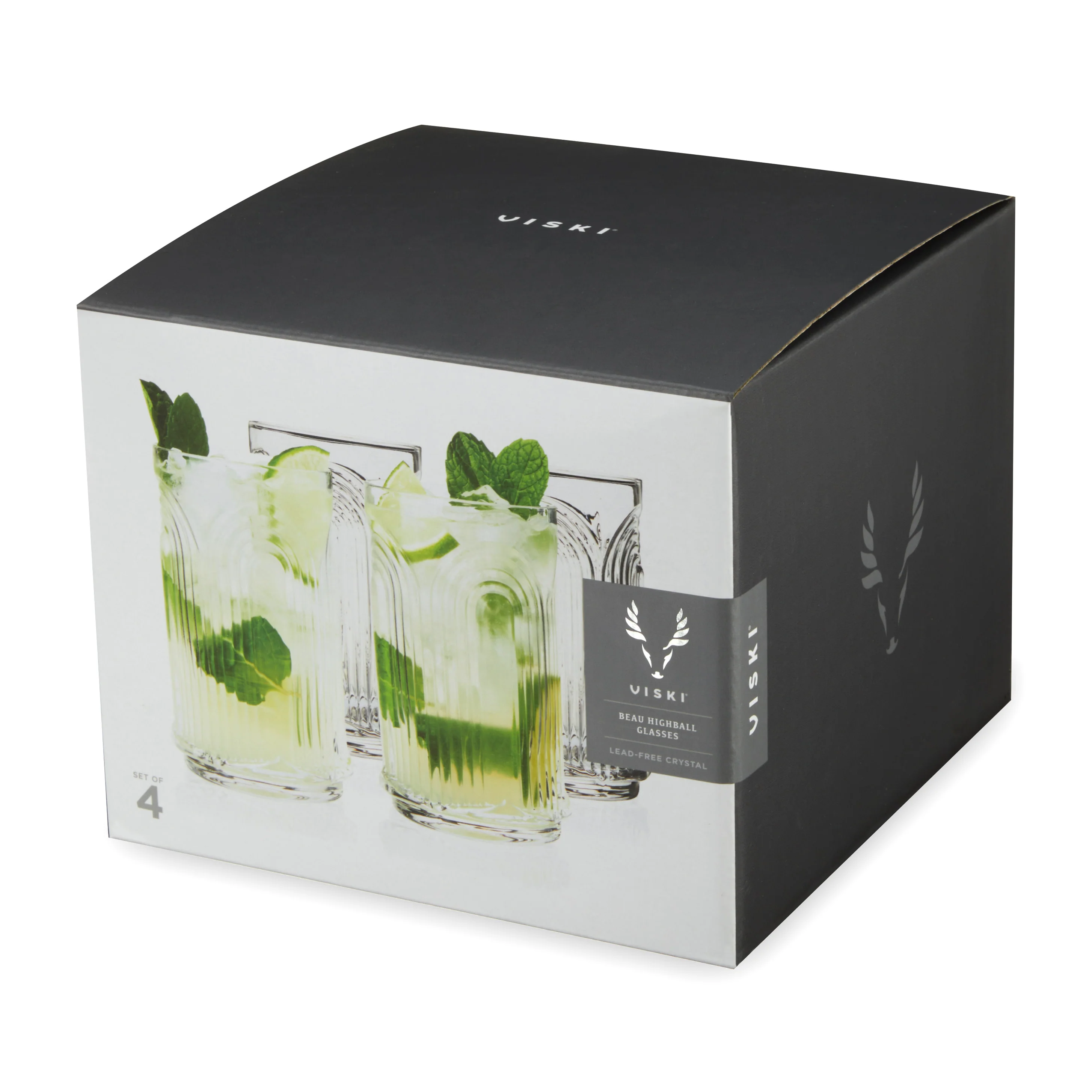 Beau Highball Glasses, Set of 4 - Image 7