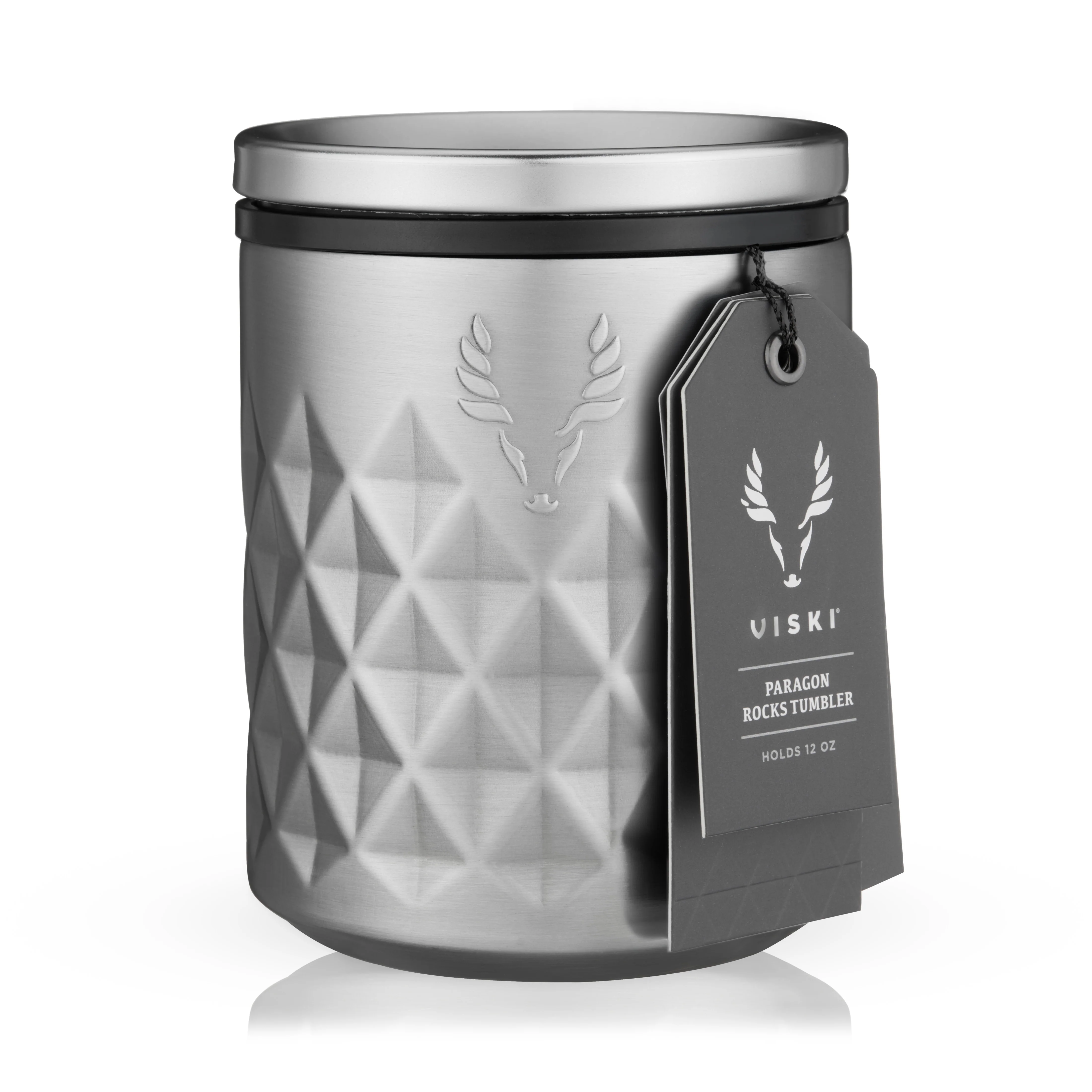 Paragon Stainless Steel Rocks Tumbler in Platinum - Image 8