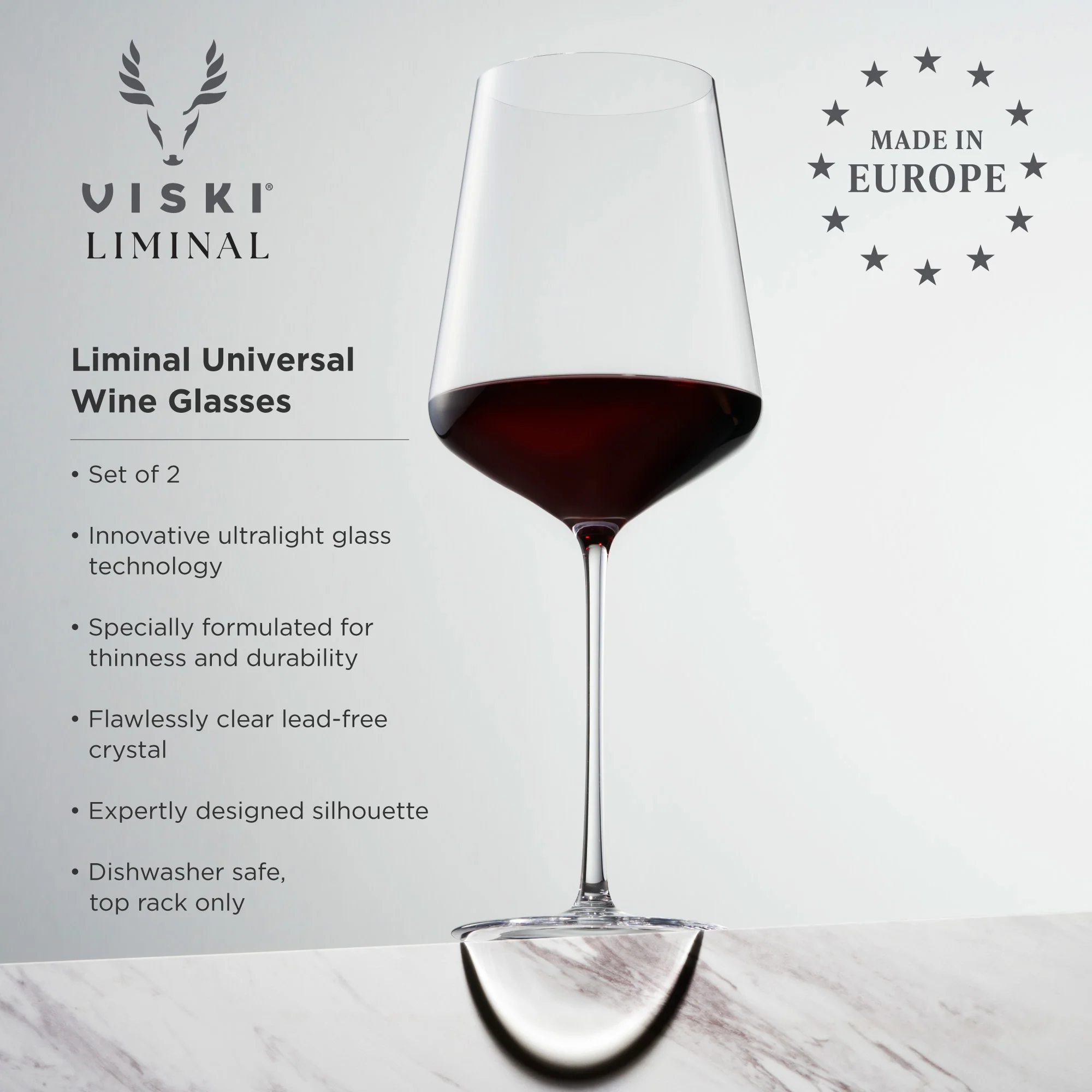 Liminal Universal Wine Glasses, Set of 2 - Image 5