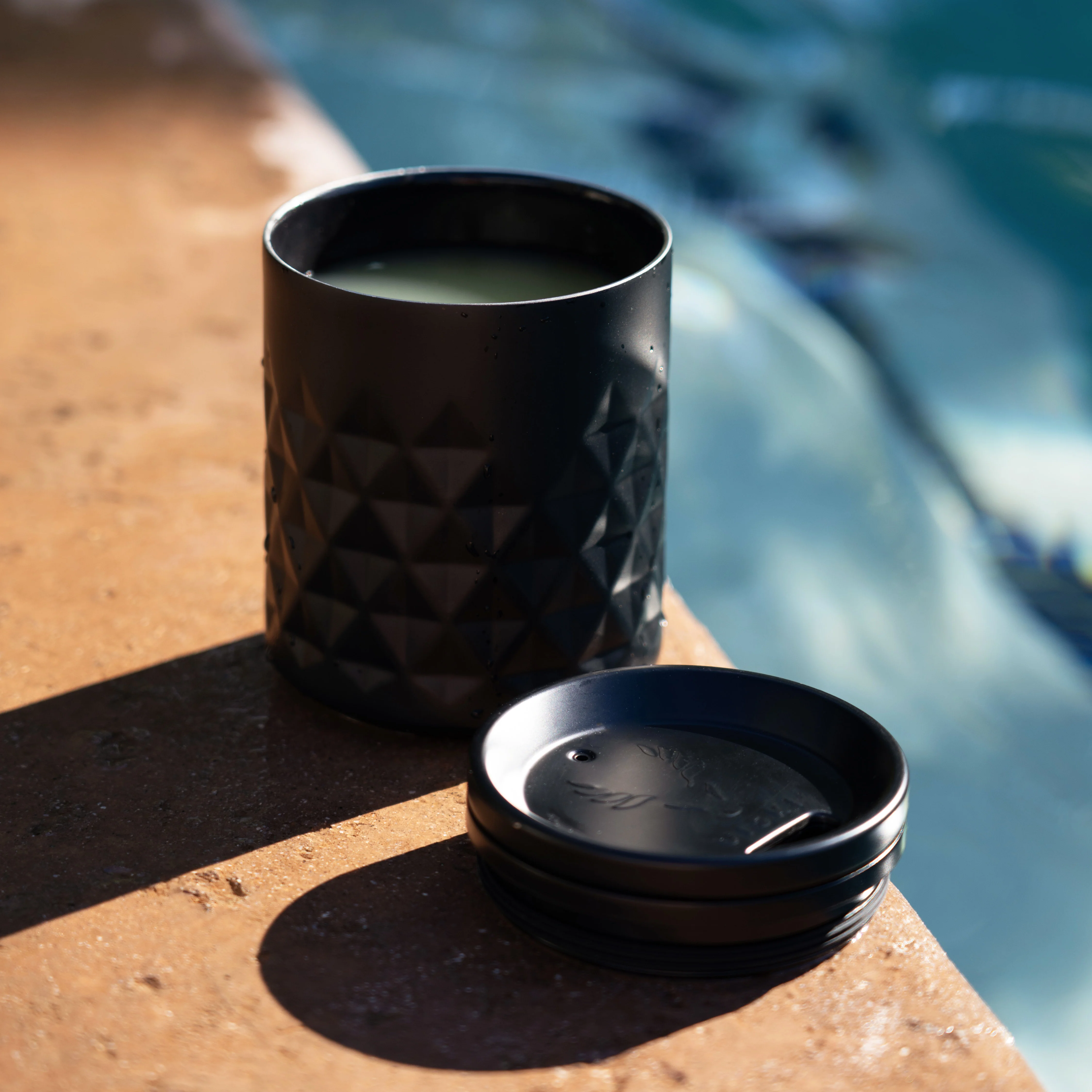 Paragon Stainless Steel Rocks Tumbler in Obsidian - Image 3