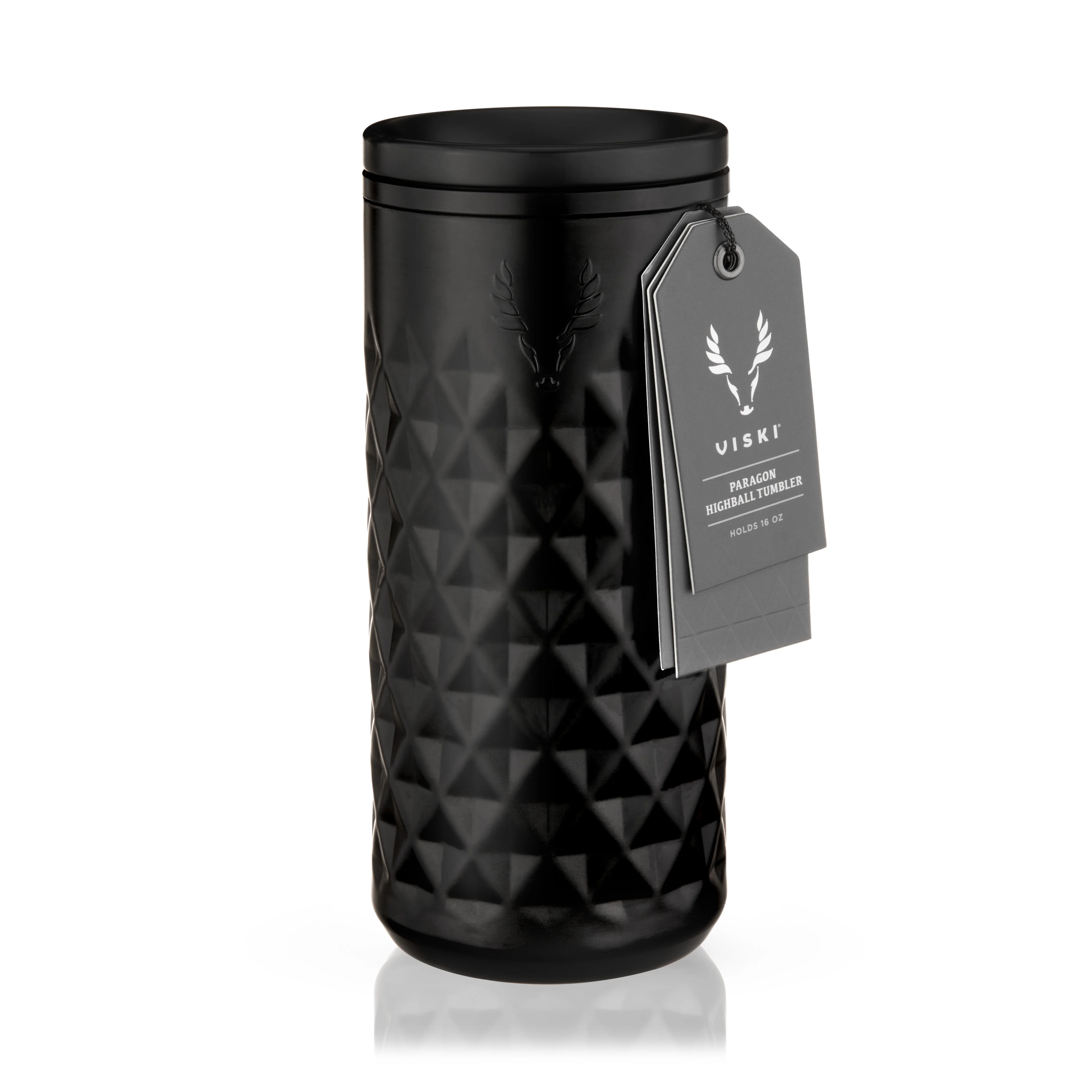 Paragon Stainless Steel Highball Tumbler in Obsidian - Image 8