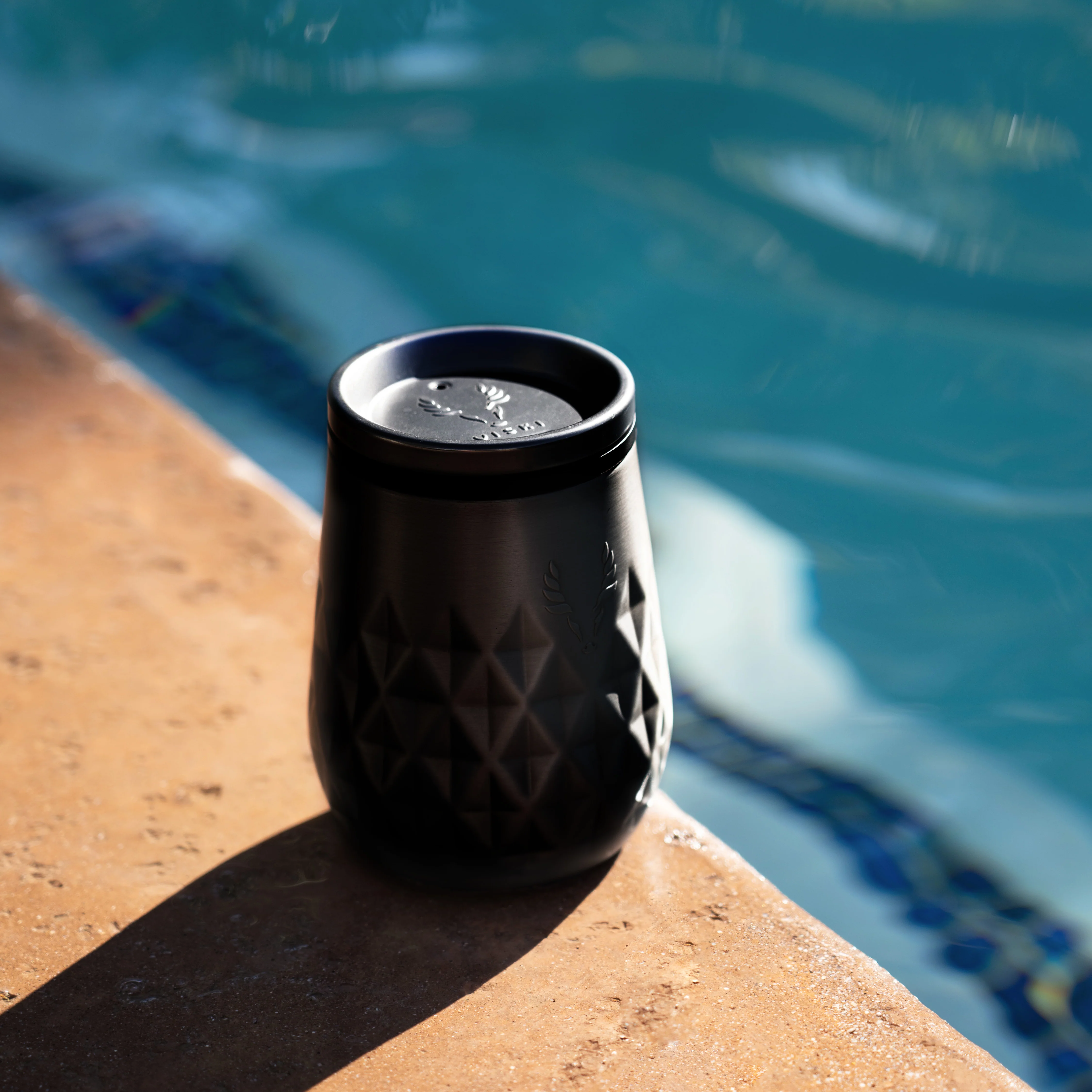 Paragon Stainless Steel Wine Tumbler in Obsidian - Image 2