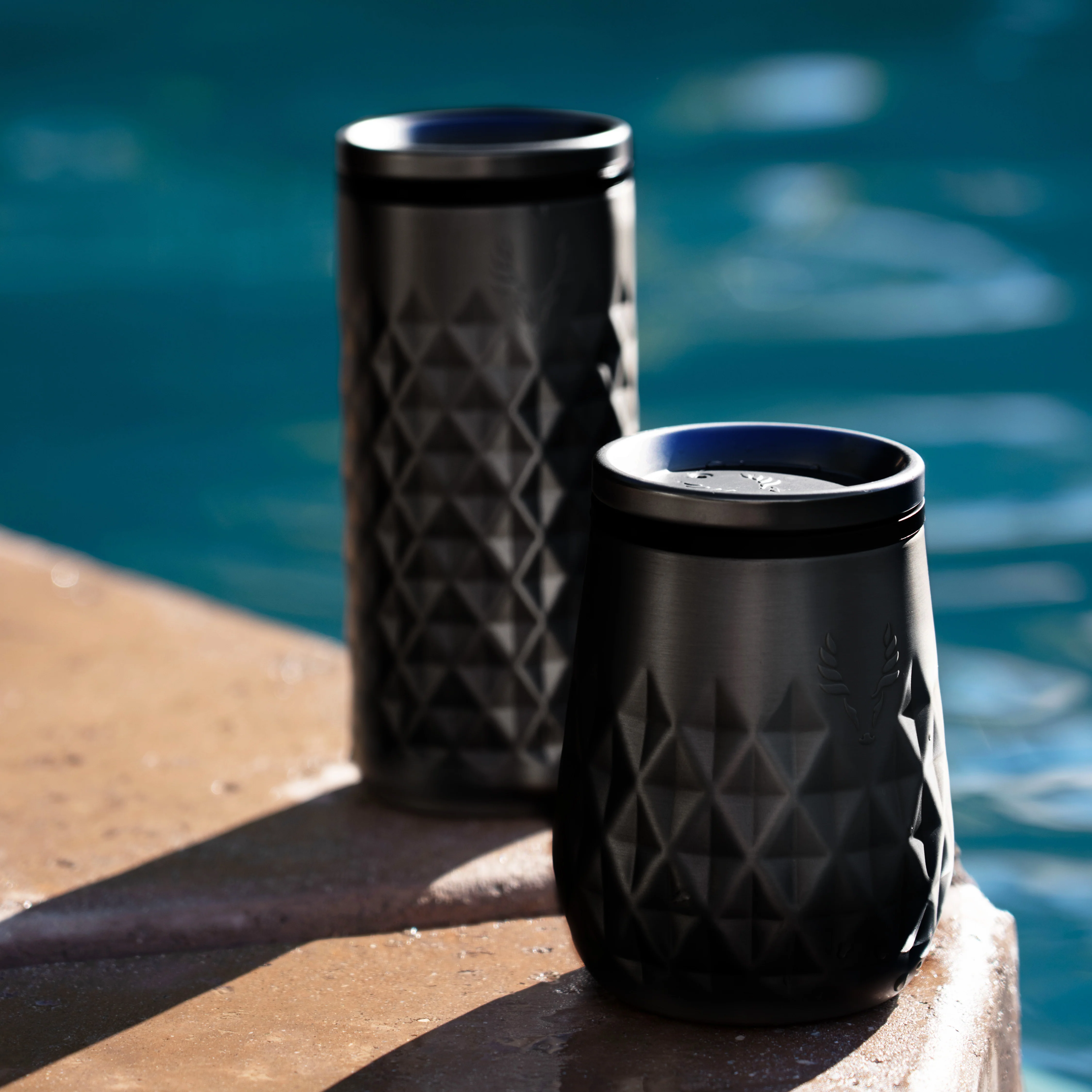 Paragon Stainless Steel Highball Tumbler in Obsidian - Image 3