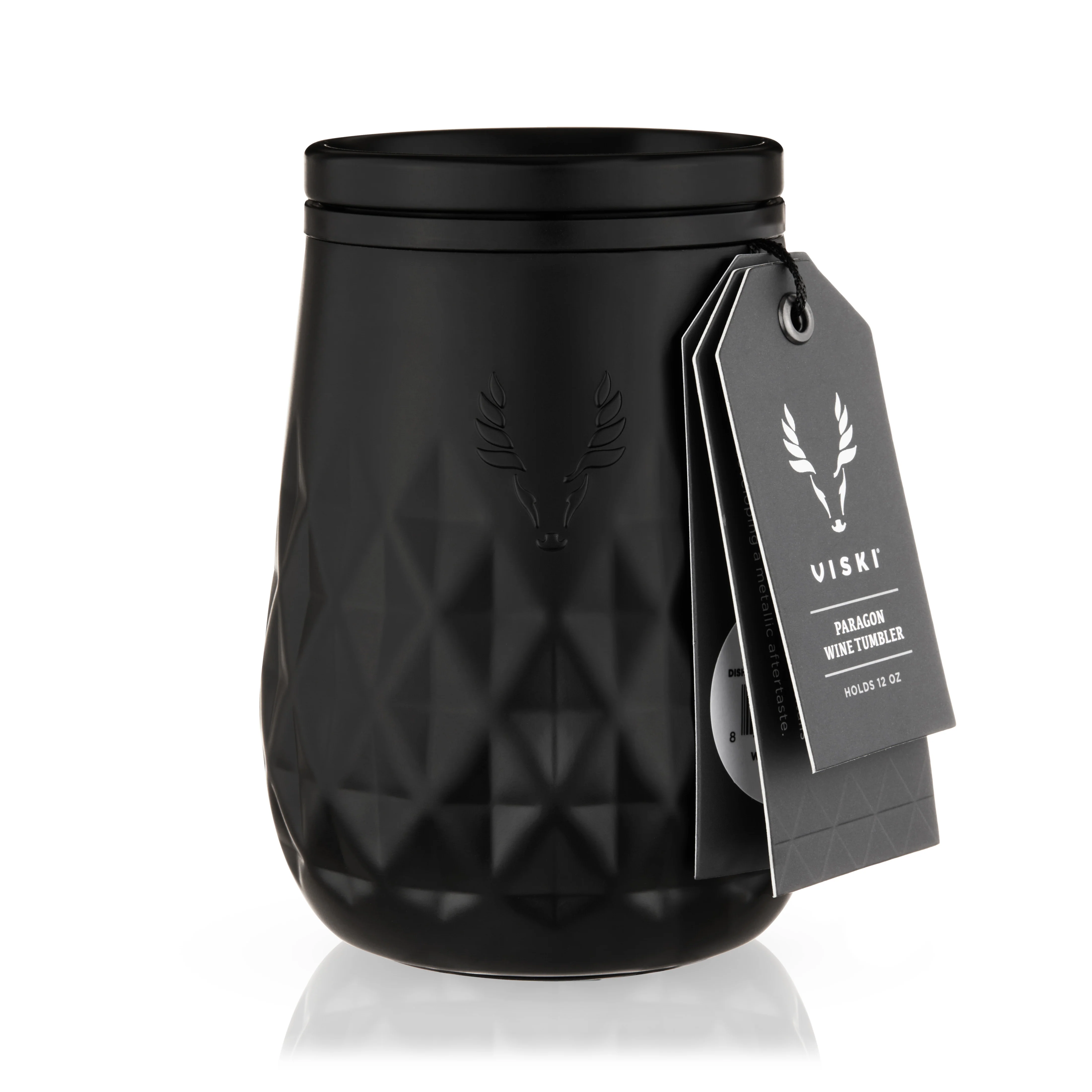 Paragon Stainless Steel Wine Tumbler in Obsidian - Image 8