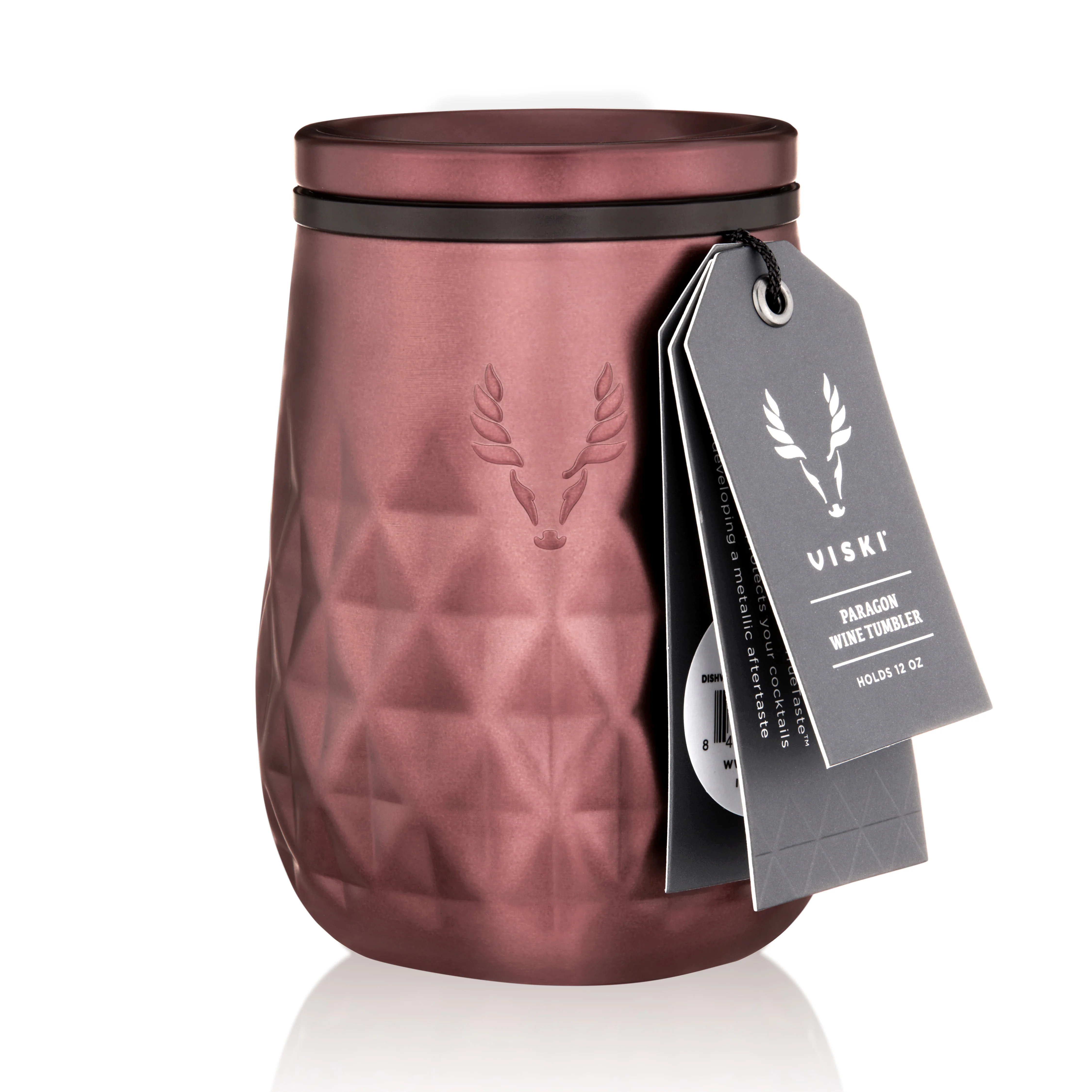 Paragon Stainless Steel Wine Tumbler in Vintage Rose - Image 8