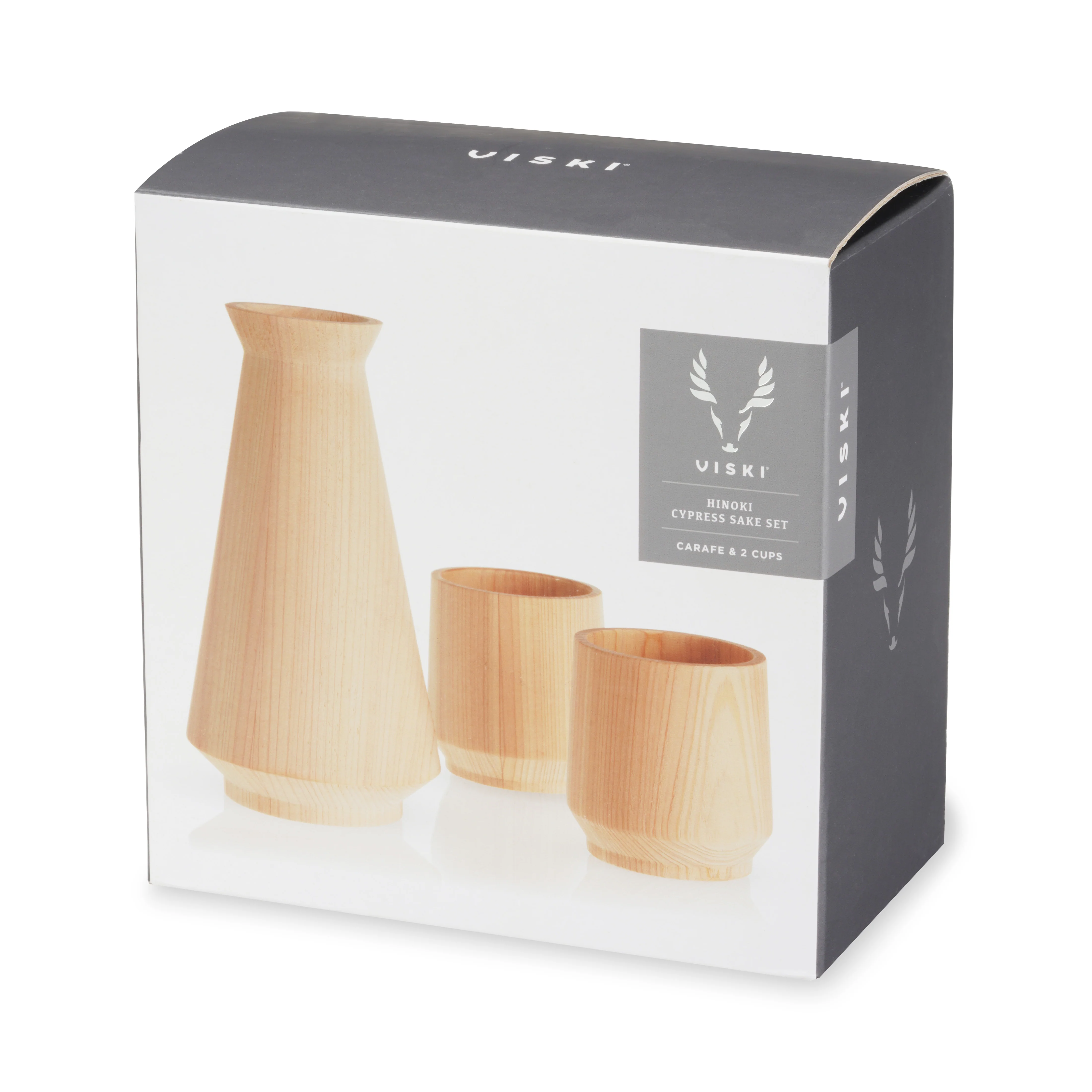 Hinoki Cypress Sake Set - Image 7