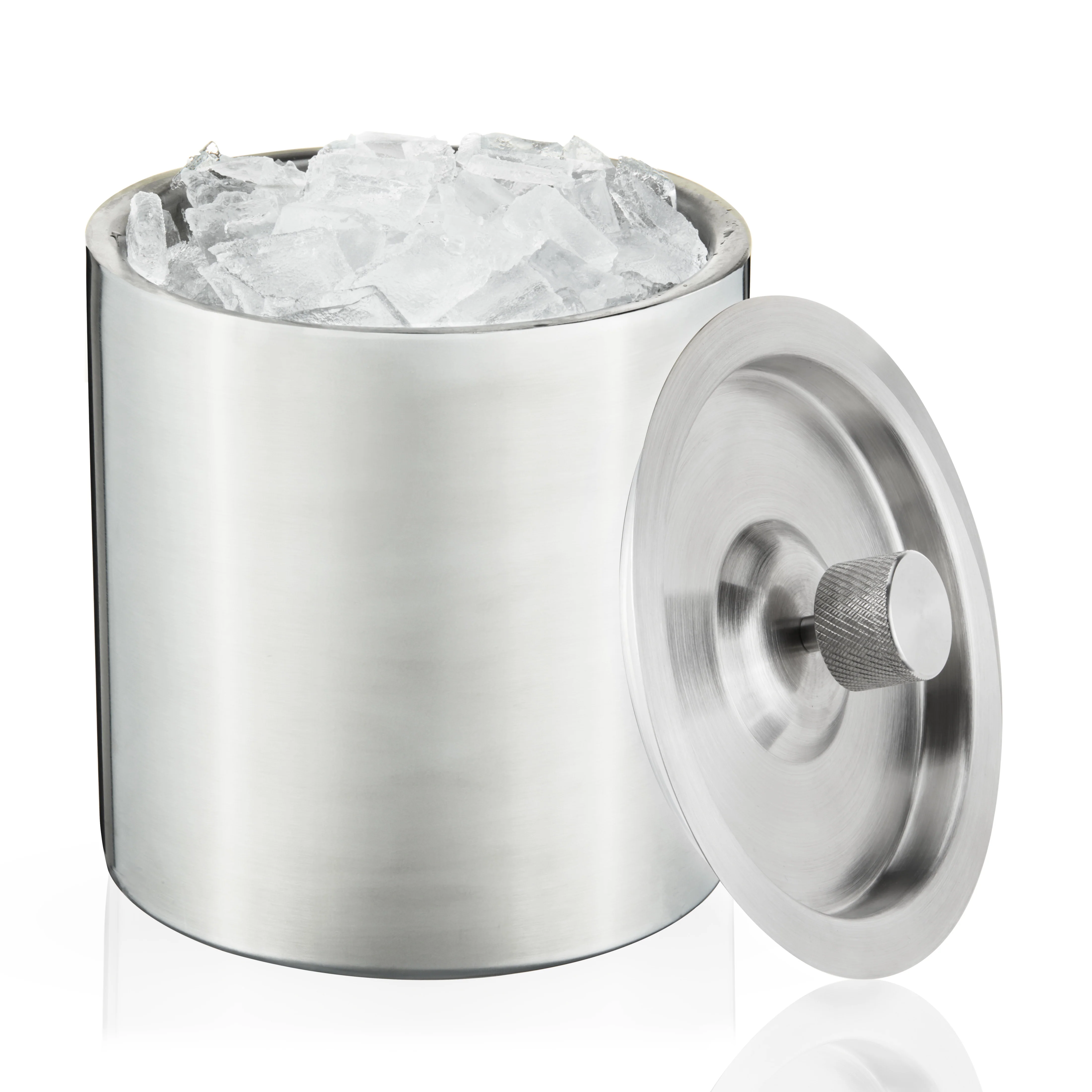 Harrison Insulated Ice Bucket in Stainless Steel - Image 4