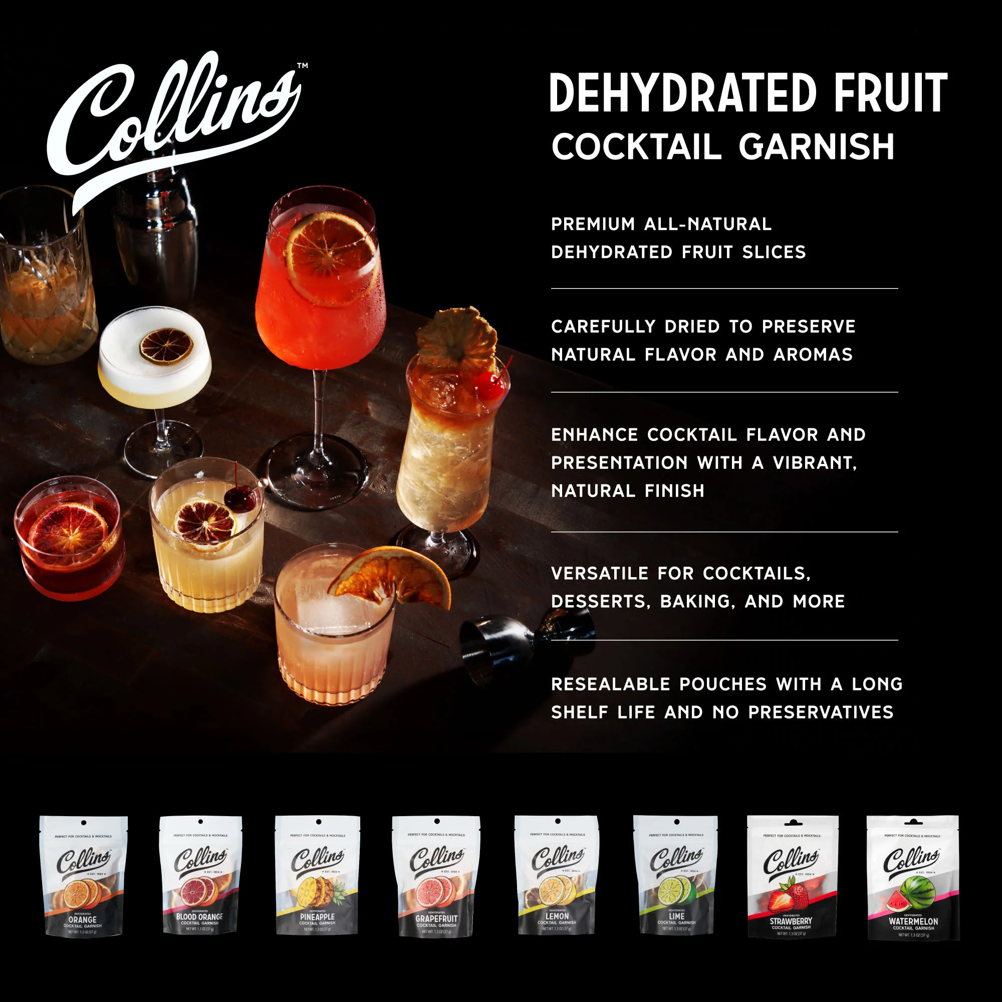 Dehydrated Pineapple Cocktail Garnish, 1 oz - Image 4