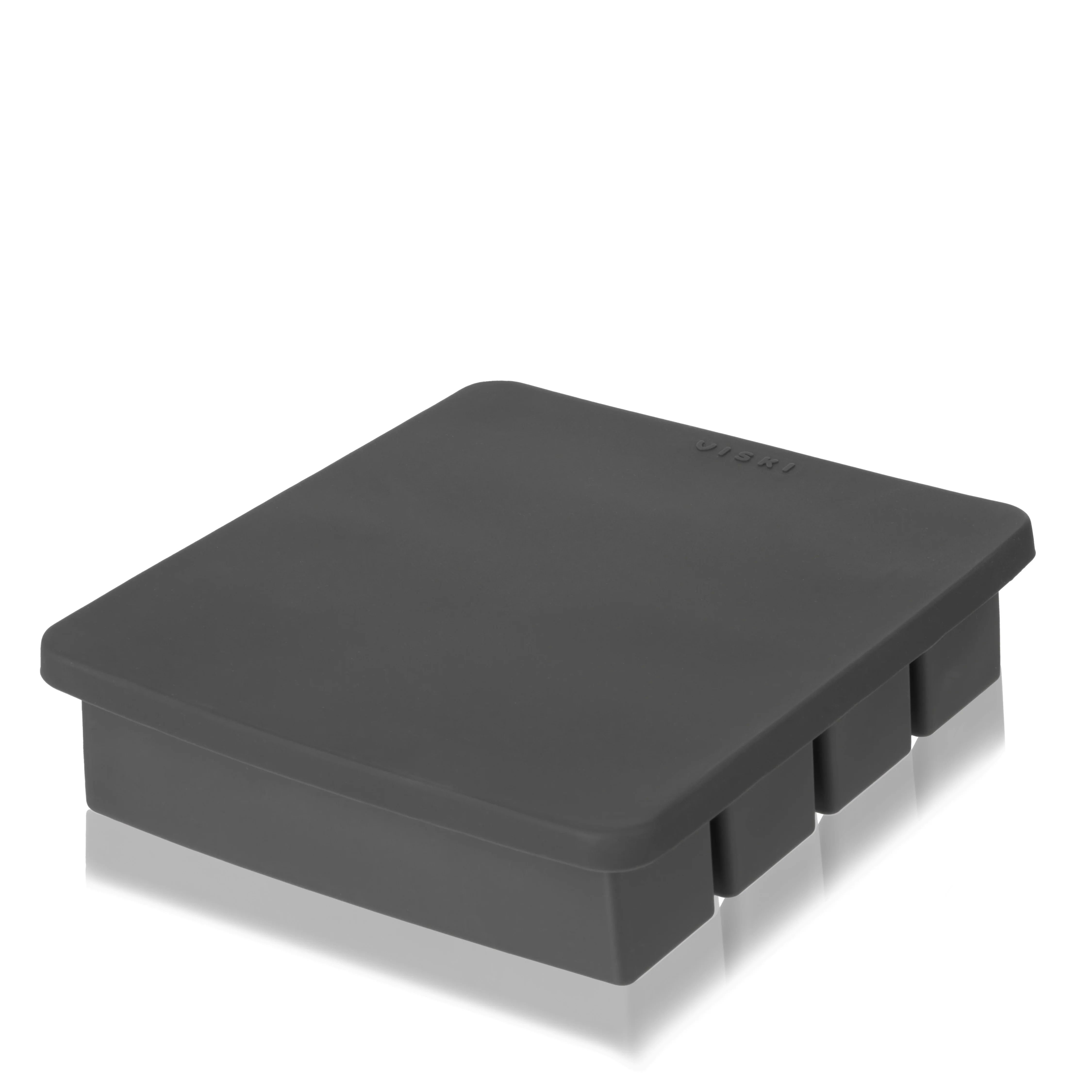 Glacier Highball Ice Cube Tray with Lid in Grey - Image 3