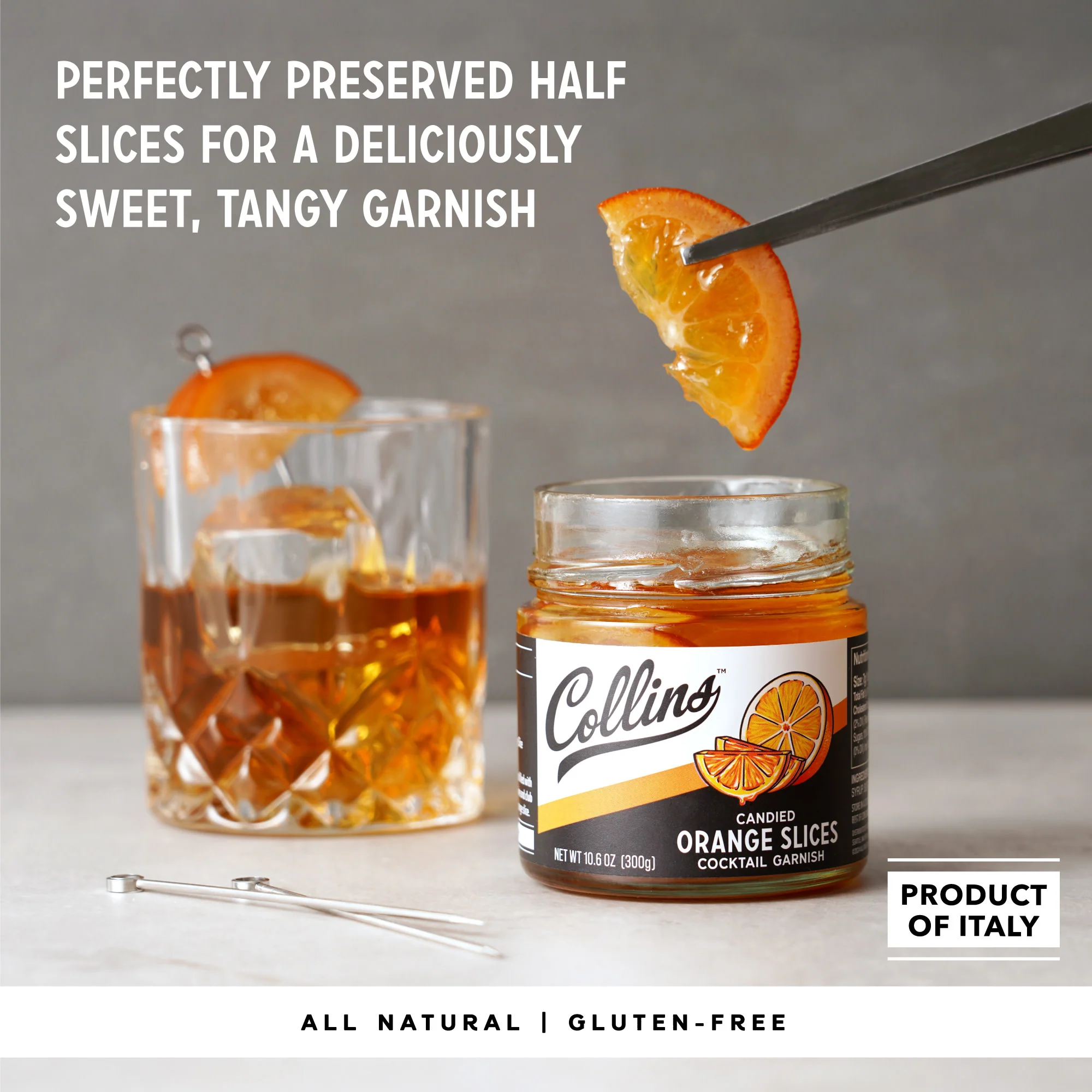 Candied Orange Slices in Syrup 10.6 oz - Image 3