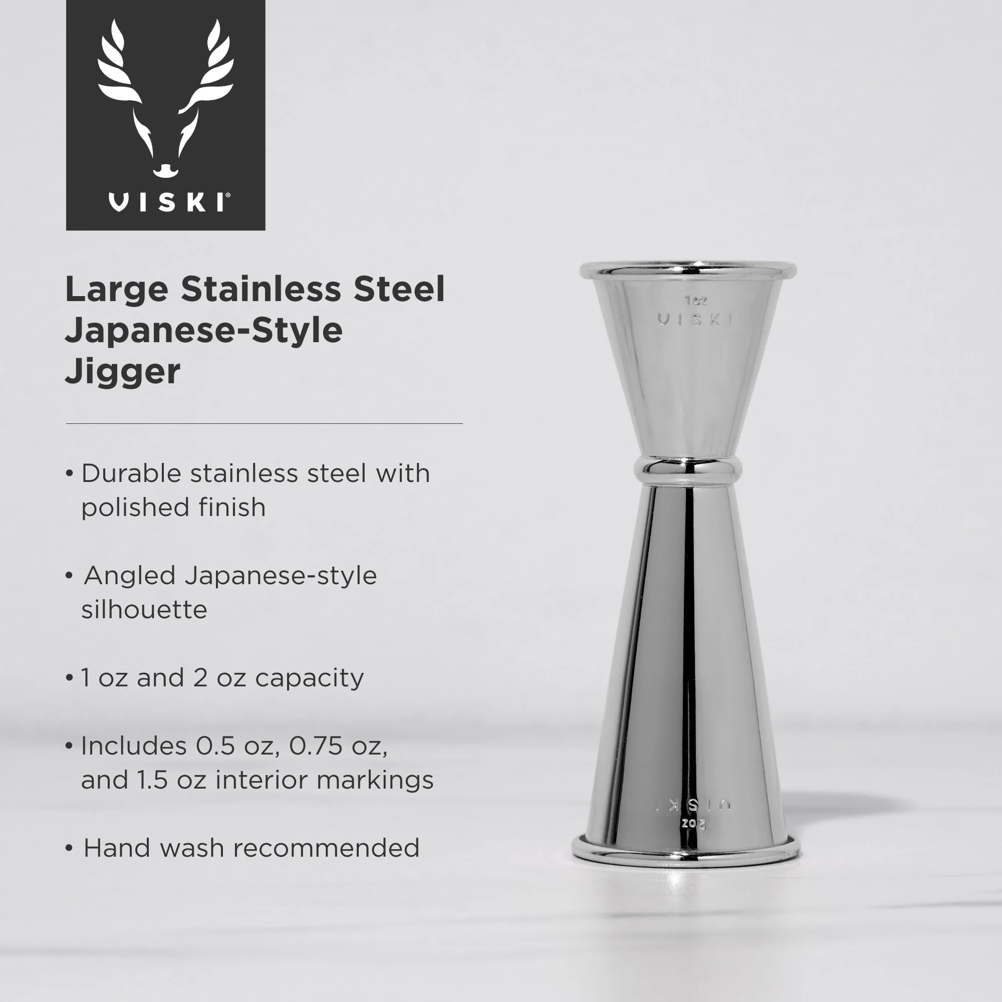 Harrison Large Japanese-Style Jigger - Image 5