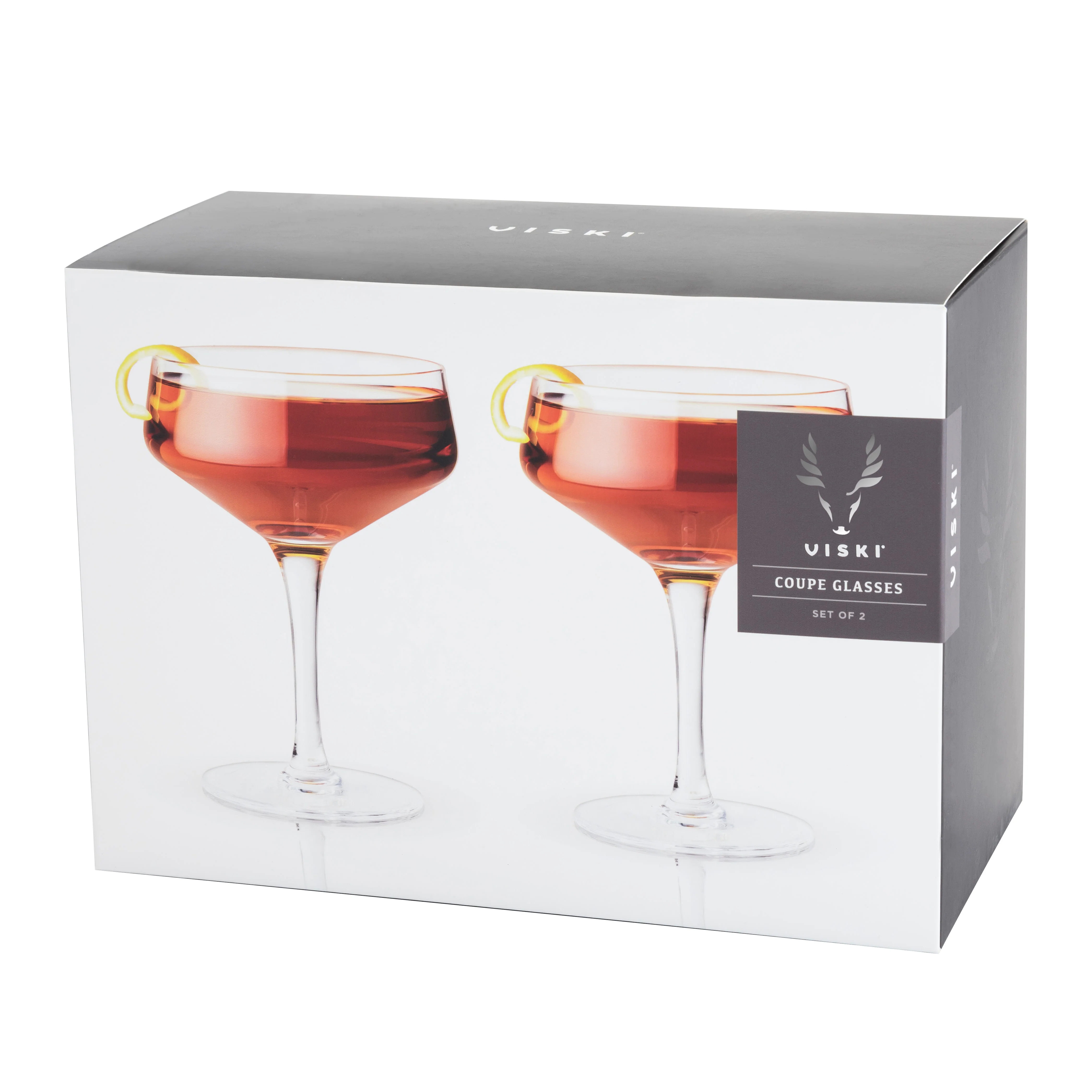 Raye Angled Crystal Coupe Glasses Set of 2 - Image 7