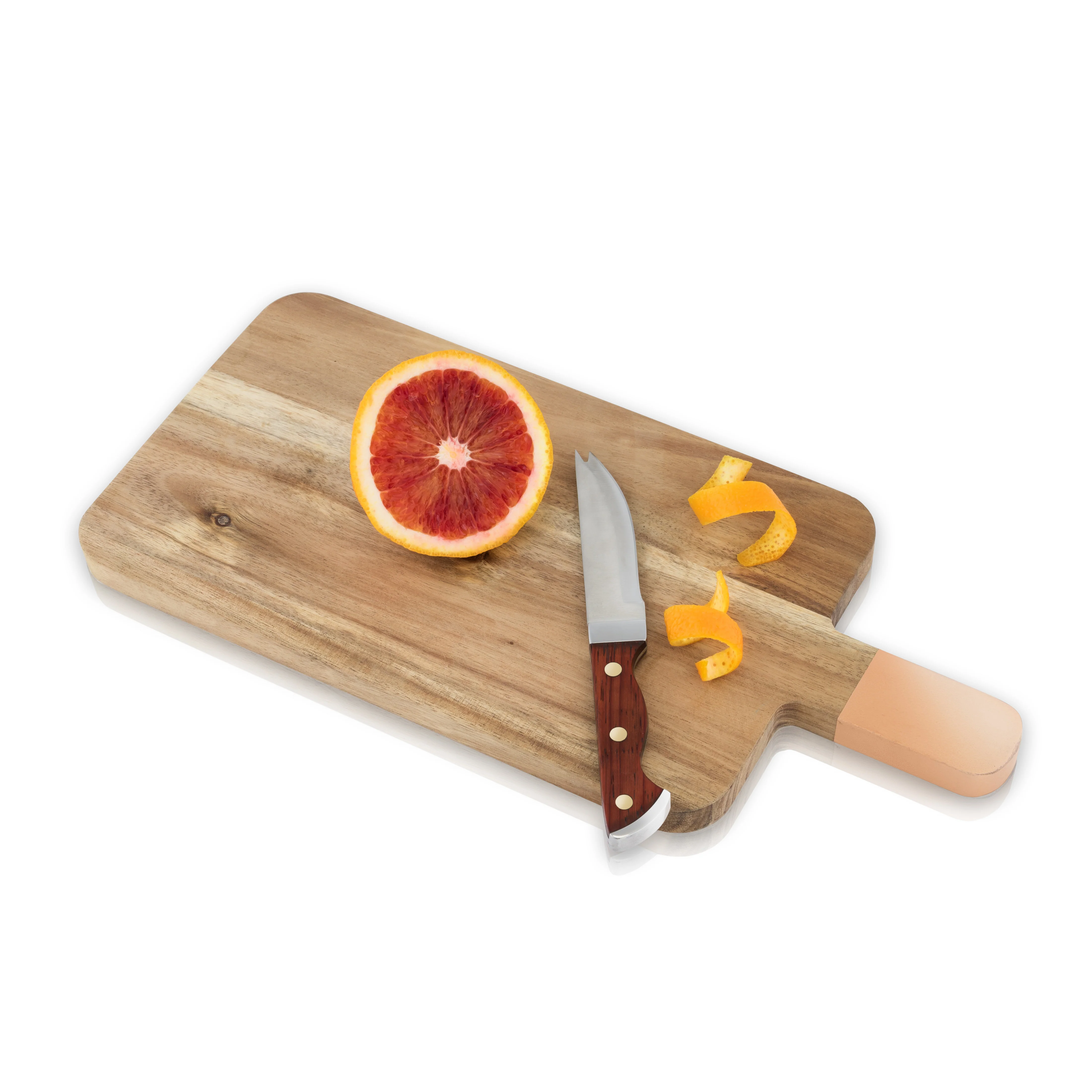 Professional Bartender Knife with Acacia Wood Handle - Image 3