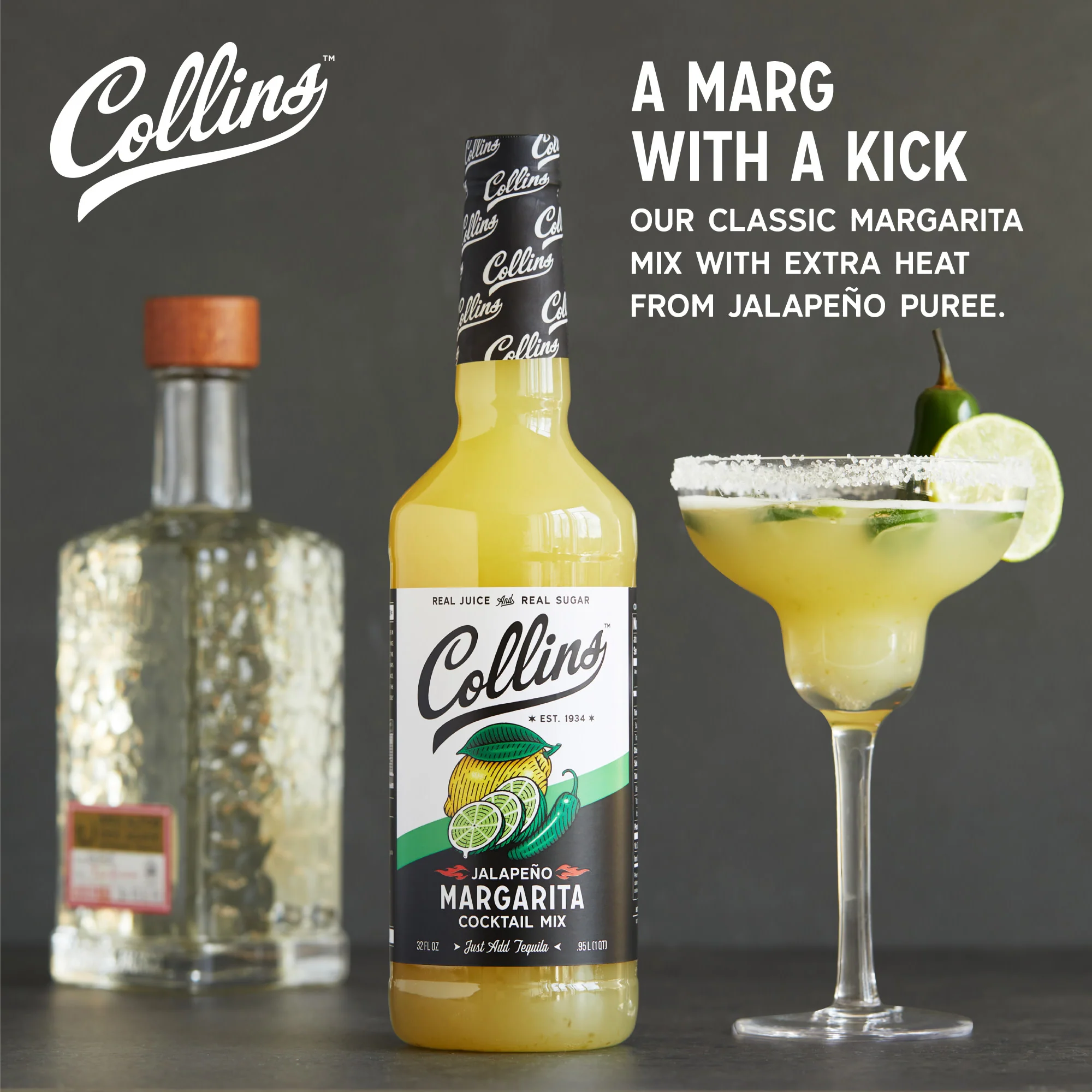 Jalapeno Margarita Cocktail Mix 32 oz - Image 3