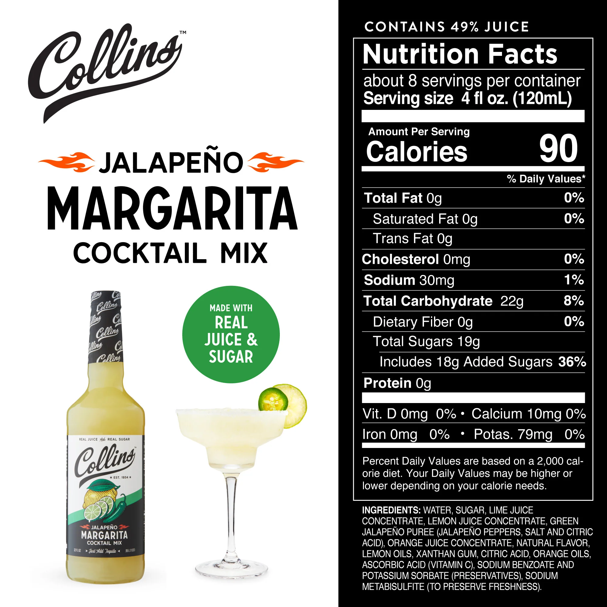 Jalapeno Margarita Cocktail Mix 32 oz - Image 5