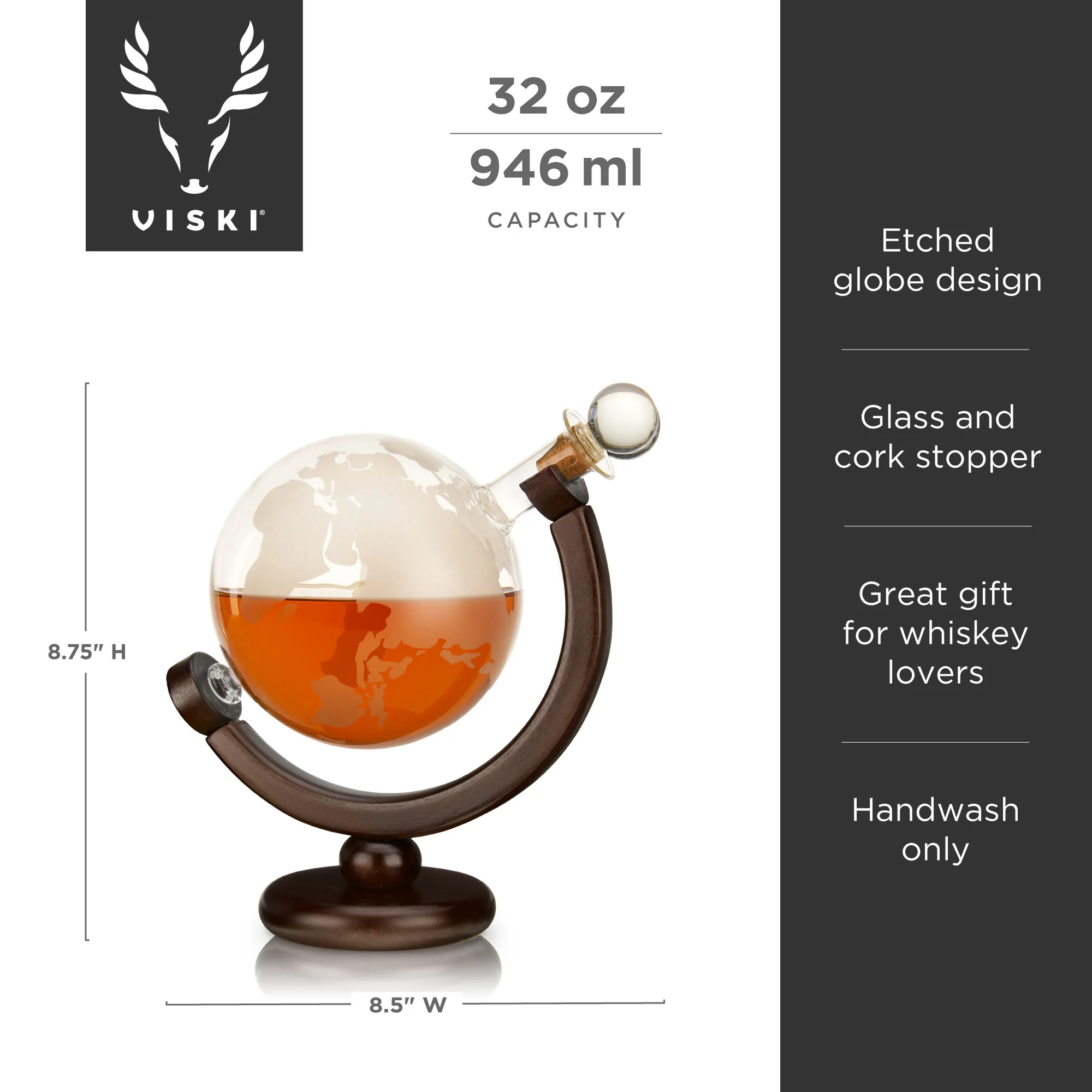 Globe Liquor Decanter - Image 6