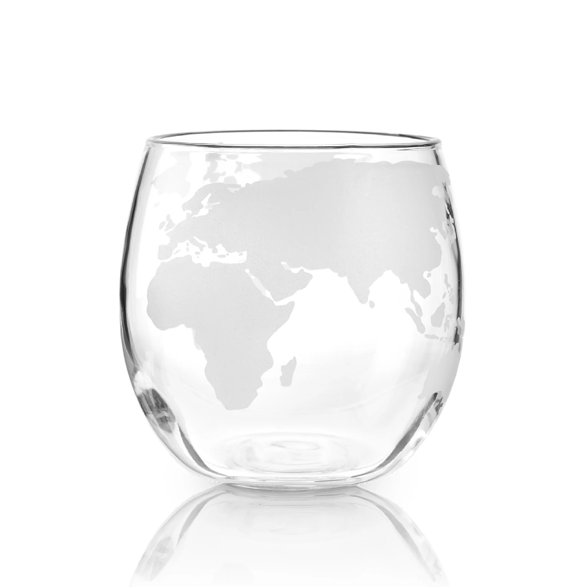 Globe Whiskey Tumblers Set of 2 - Image 4