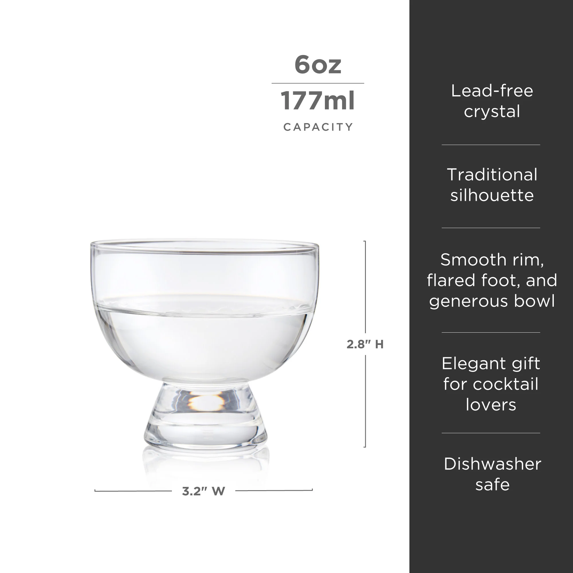 Crystal Mezcal Glasses Set of 2 - Image 6