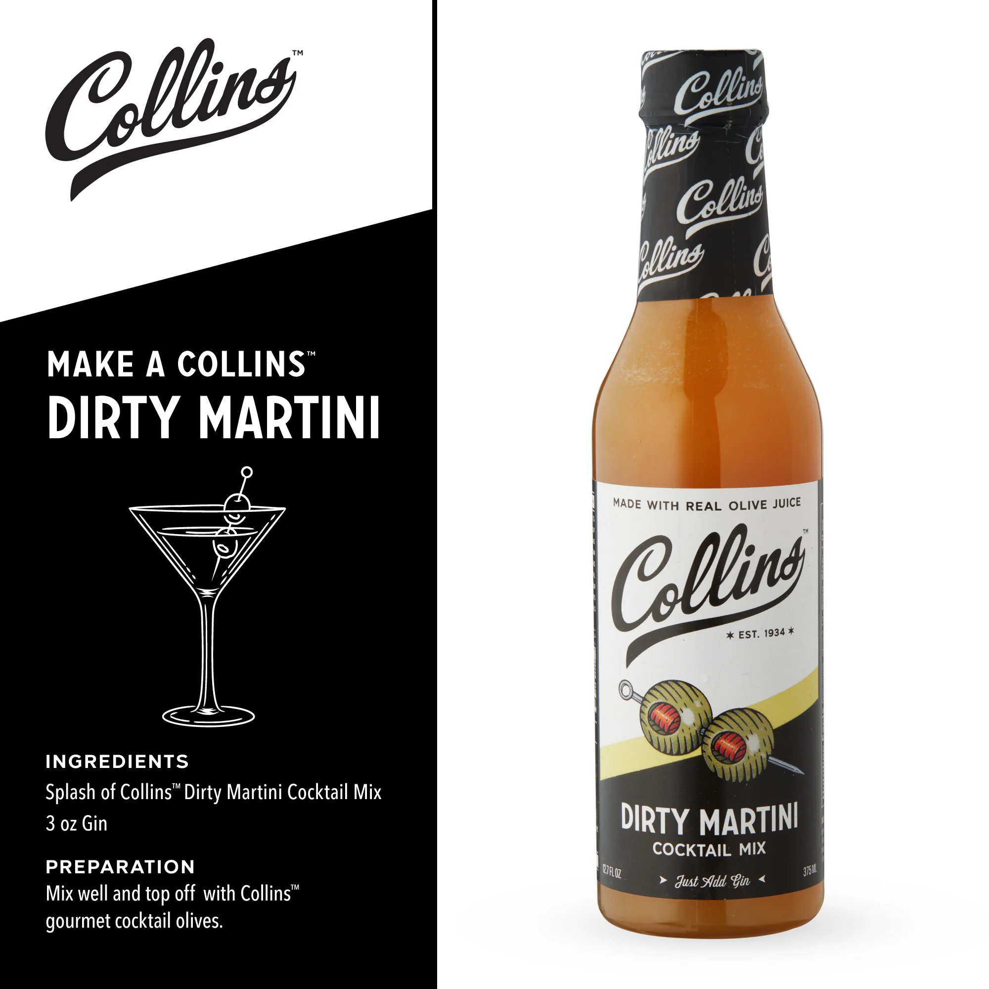 Dirty Martini Mix 12.7 oz - Image 3